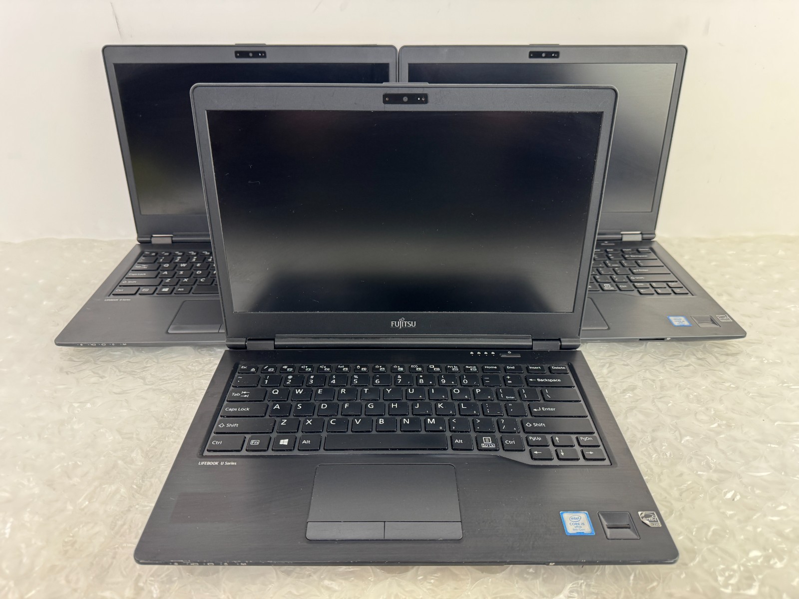 Lot 3 Fujitsu LifeBook U748 i5-8350U 8GB No SSD/OS/AC Laptops