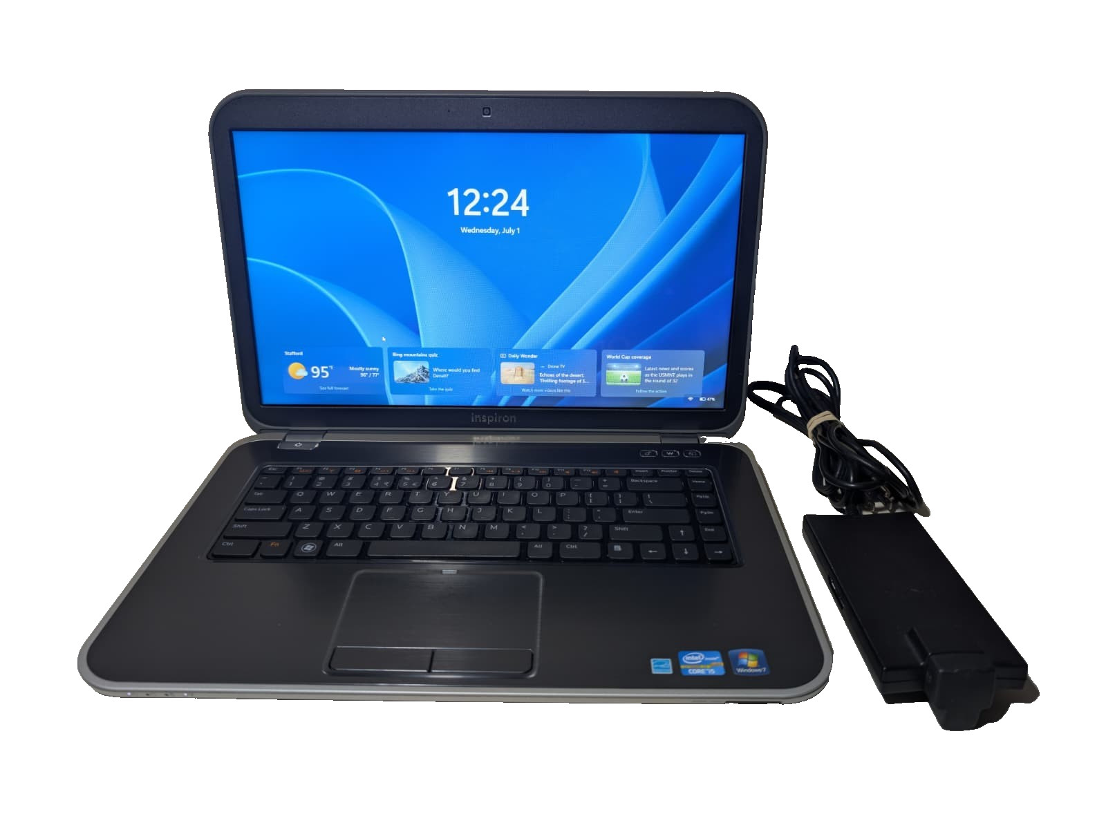 15.6″ Dell Inspiron 5520 | i5 3rd Gen 8GB RAM 128GB SSD | Windows 11 DVD+RW