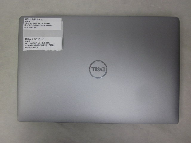 Dell Latitude 5431 I7-1270P @ 2.2GHz 512GB 32GB WIN11PRO TOUCH *WNTY 3/27* #2