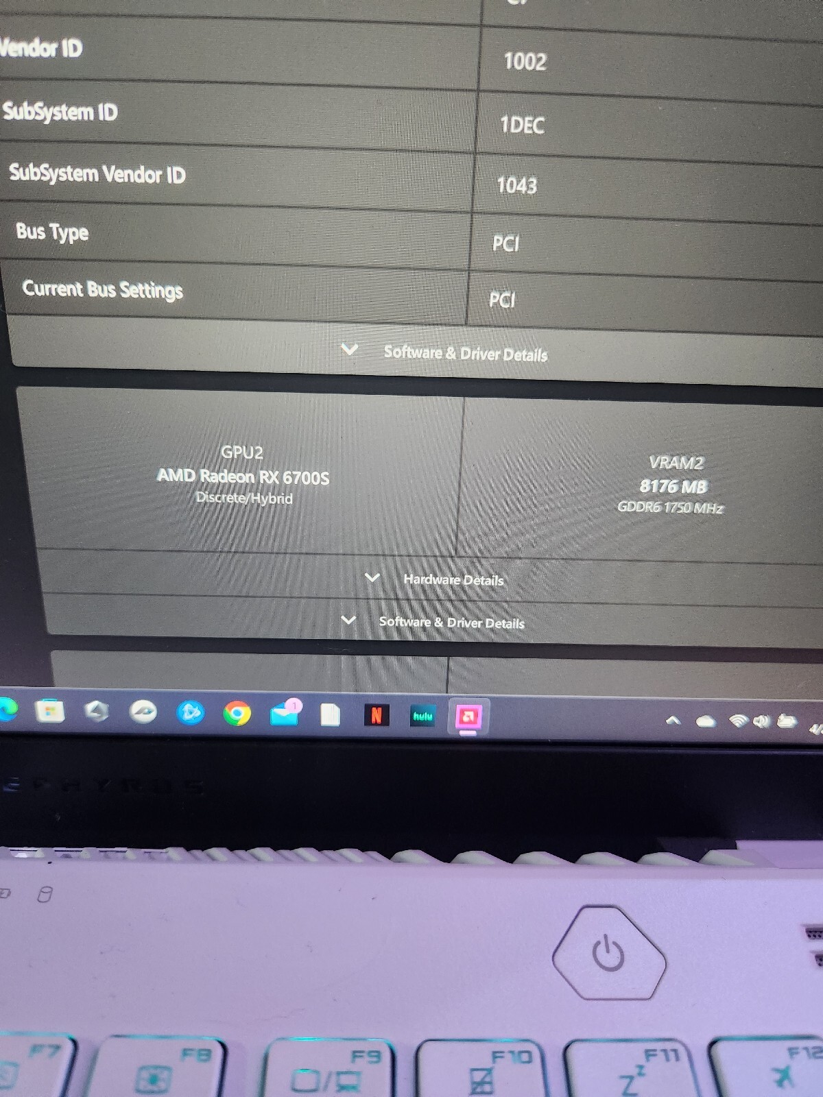 ASUS ROG Zephyrus G14 14″ (1TB SSD, AMD Ryzen 9 6000 Series, 4.90 GHz, 16GB,)