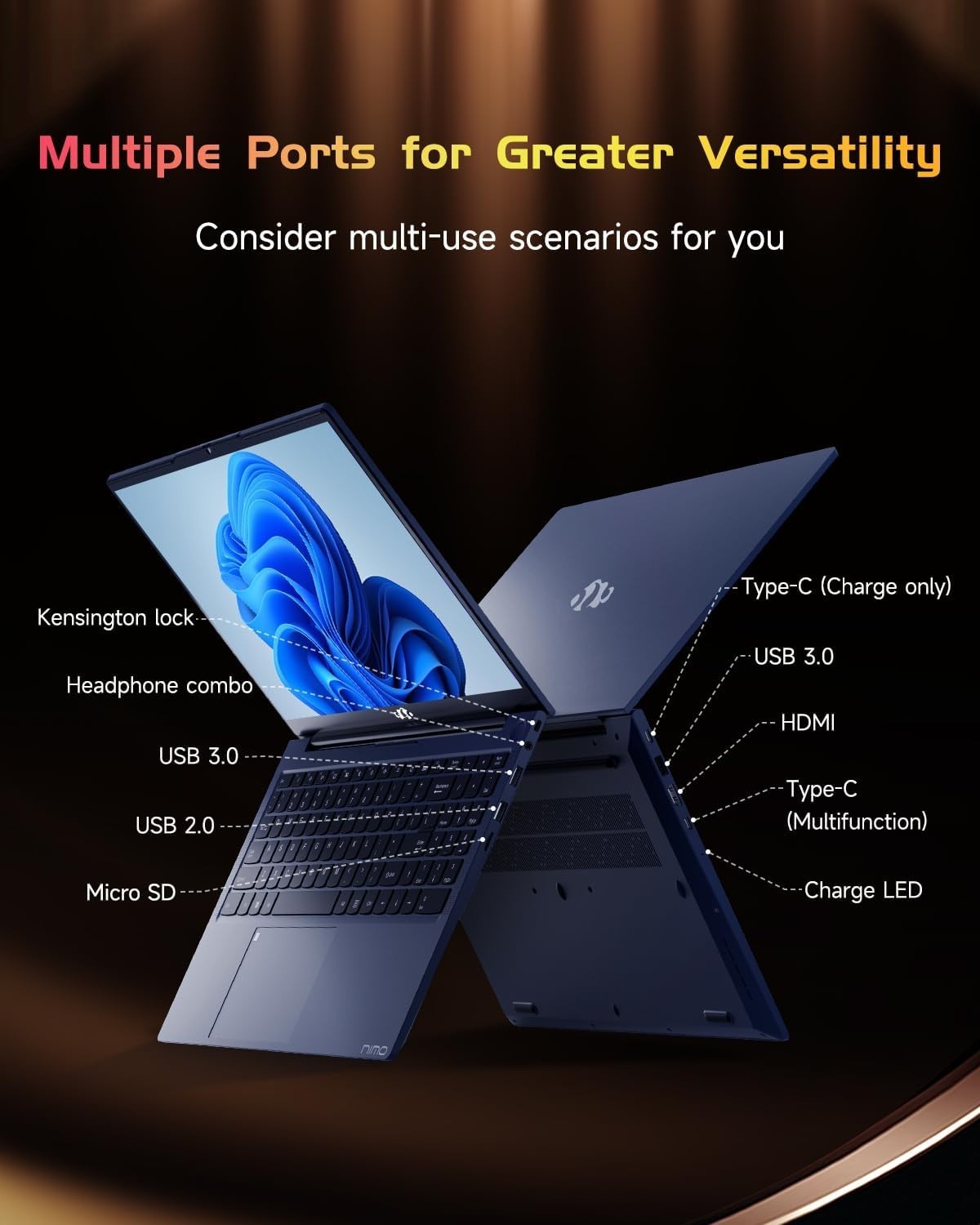 15.6″ IPS FHD-Laptop, Intel Pentium Quad Core N100 8GB RAM 256GB SSD Beat i3-…