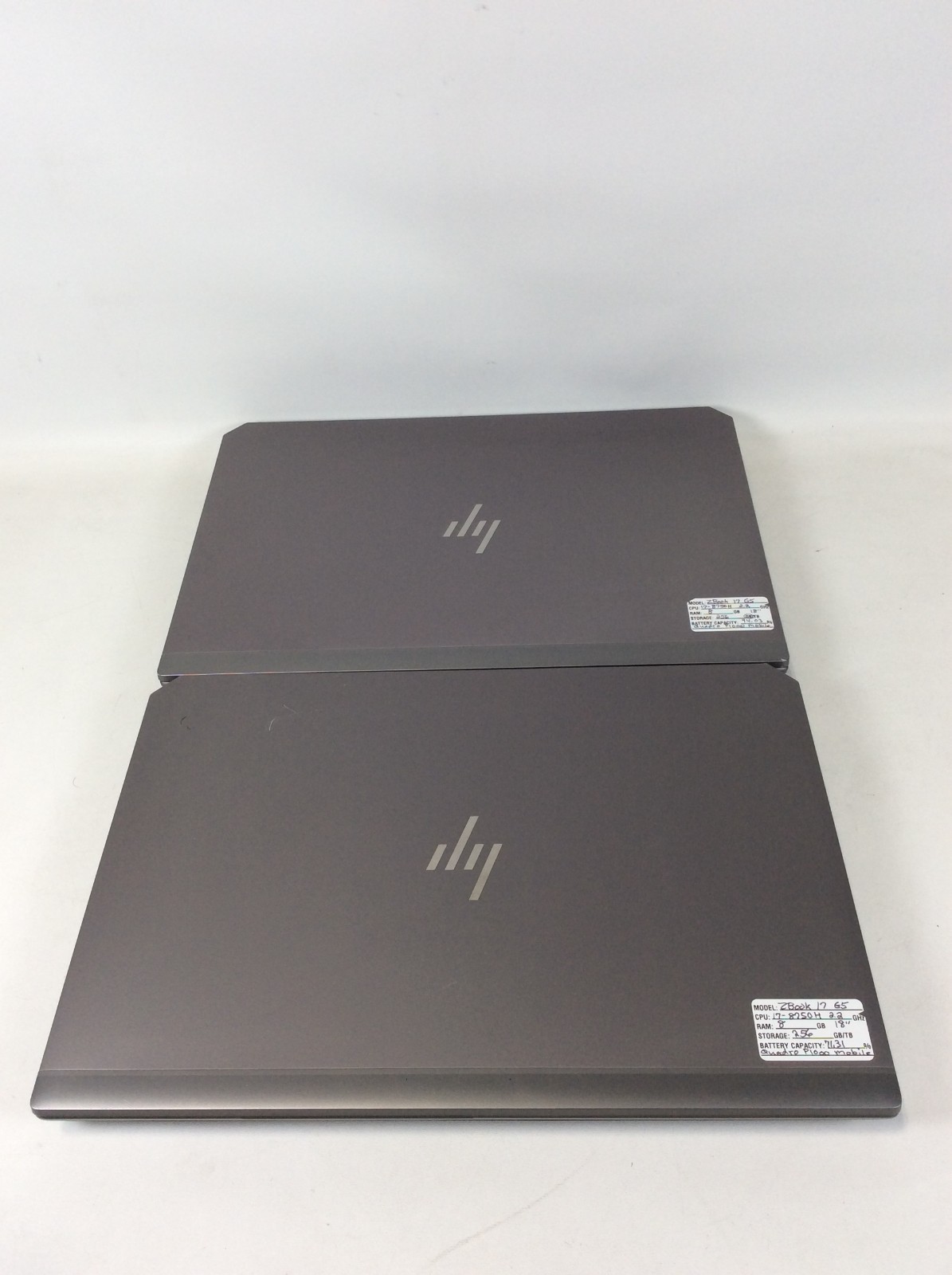 HP ZBook 17 G5 i7-8750H 2.20GHz 8GB 256GB NVMe 17″ FHD Quadro P1000 Battery Good
