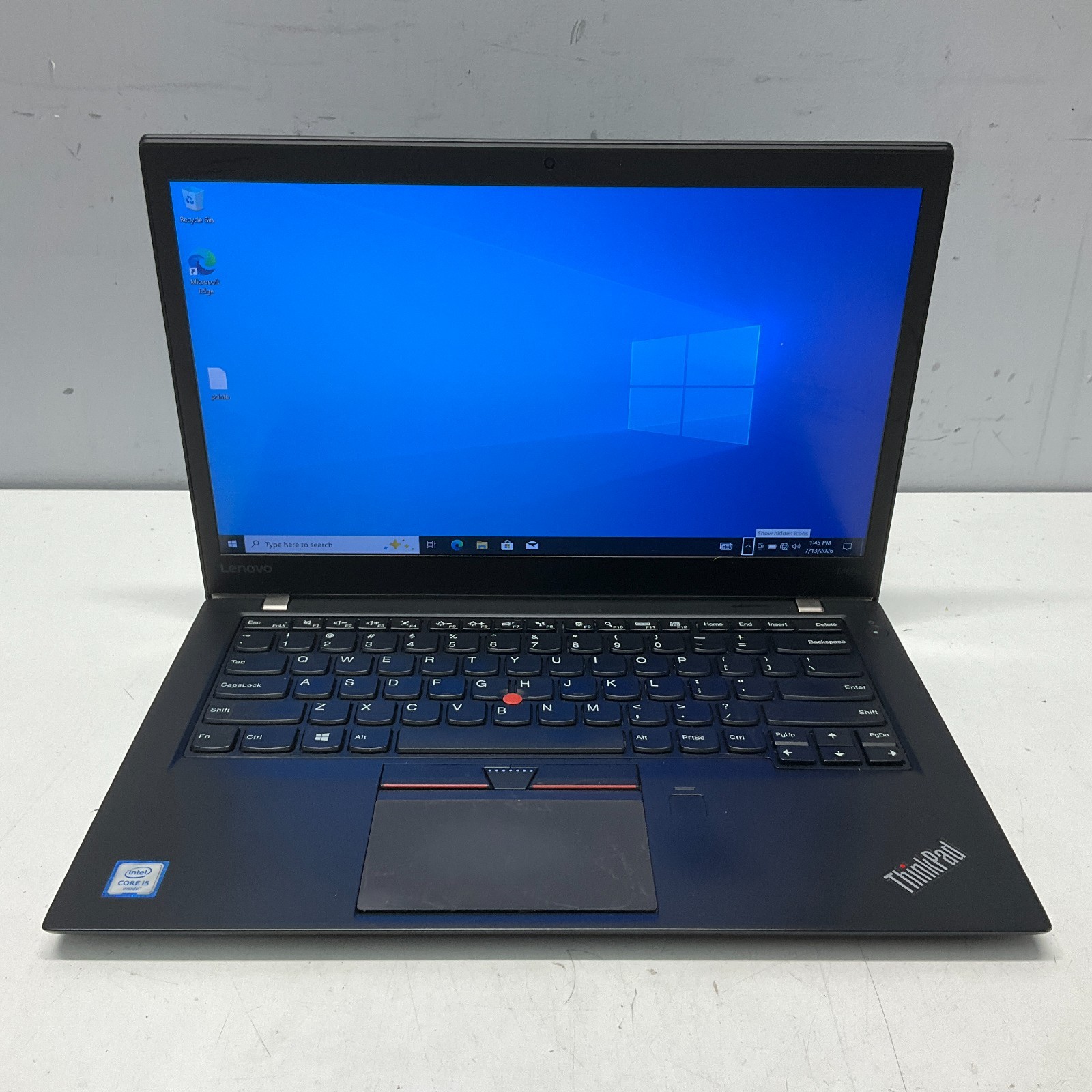 Lenovo ThinkPad T460s | 14.1″ | Core i5-6200U | 4GB RAM | 256GB SSD Win 10 Pro