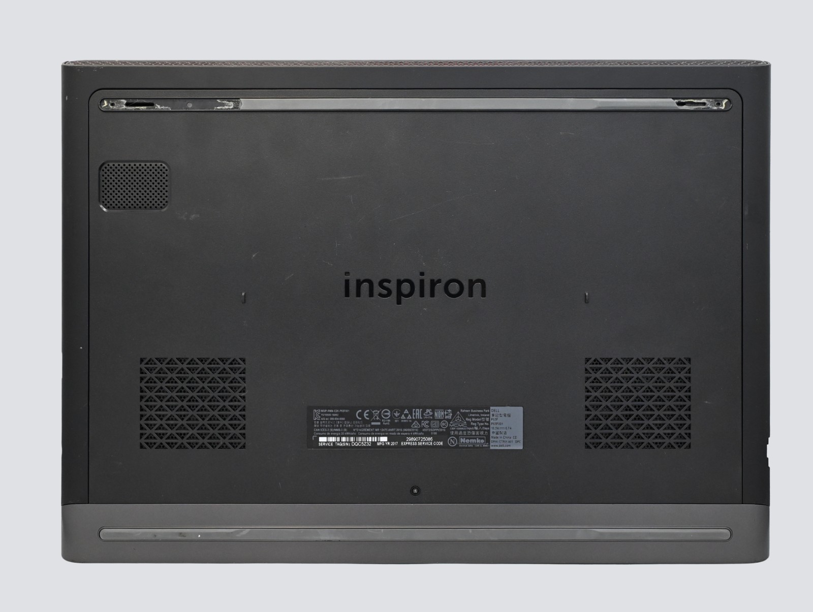 Dell Inspiron P65F i5-7th Gen NO RAM, SSD or OS – SEE DESCRIPTION