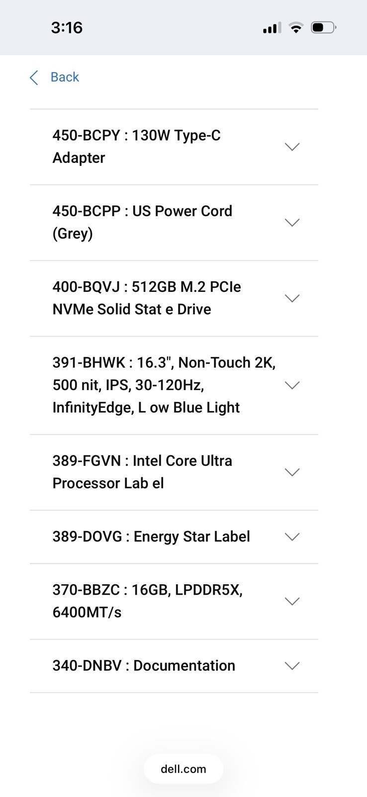 Dell XPS 16 9640 16.3″ 2K Core Ultra 7 16GB 512GB SSD Win11 FP