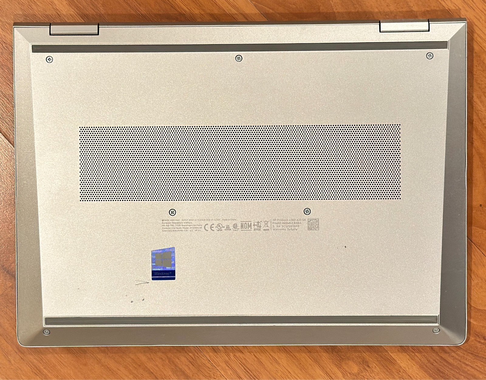 HP Probook X360 435 G8 Ryzen7 5800U 512GB NvME SSD 16GB DDR4 Win10 Pro 468S4UC