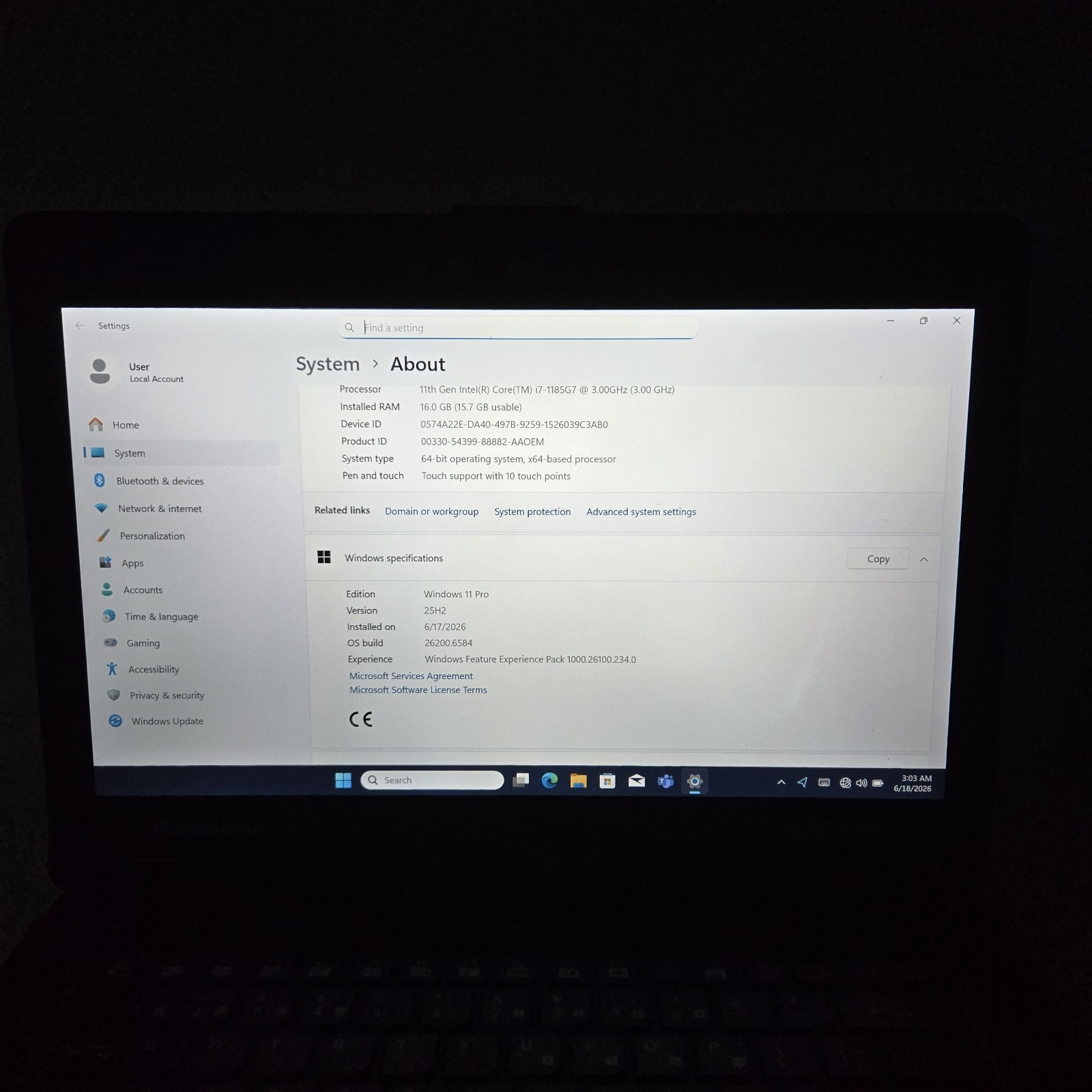 Panasonic Toughbook FZ-55 MK2 i7-1185G7 512GB SSD 16GB Ram | GPS & 4G | Grade B