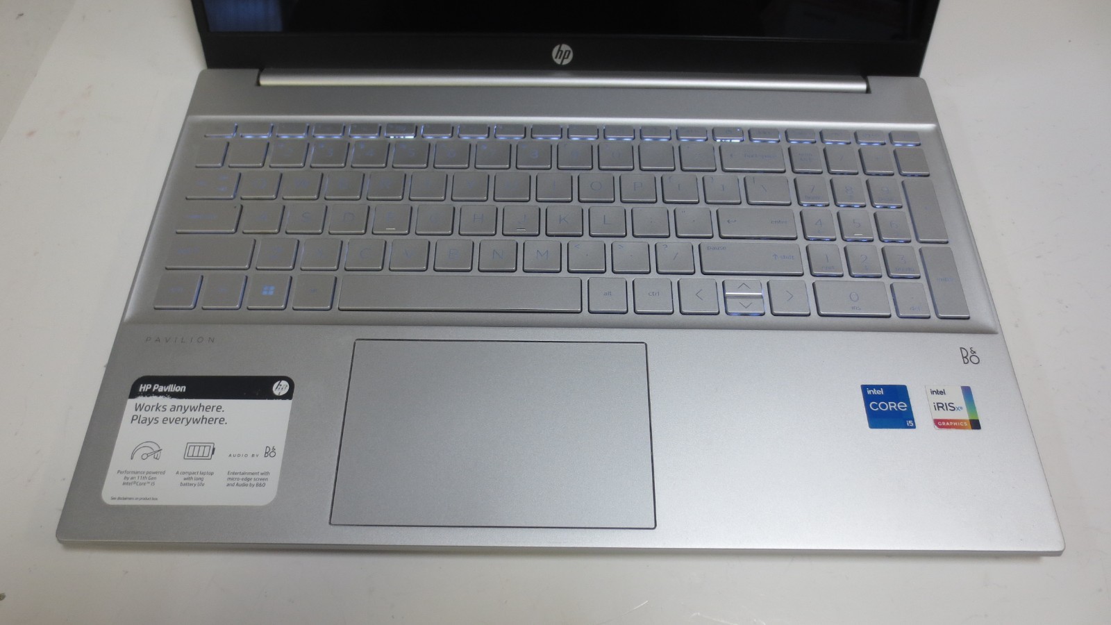 HP Pavilion 15-eg1053cl 15.6″ i5-1155G7 2.5GHz 12GB RAM 500GB SSD Win 11 Home