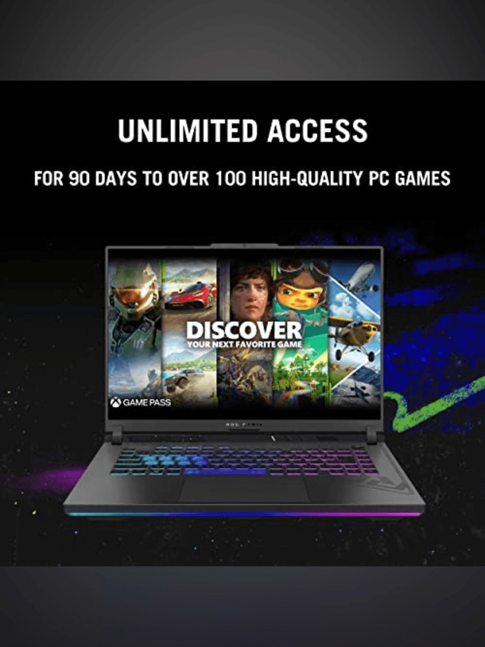 NEW ASUS ROG Strix G16 Gaming Laptop 16″ FHD 165Hz I7 16GB RAM 512GB – Gray