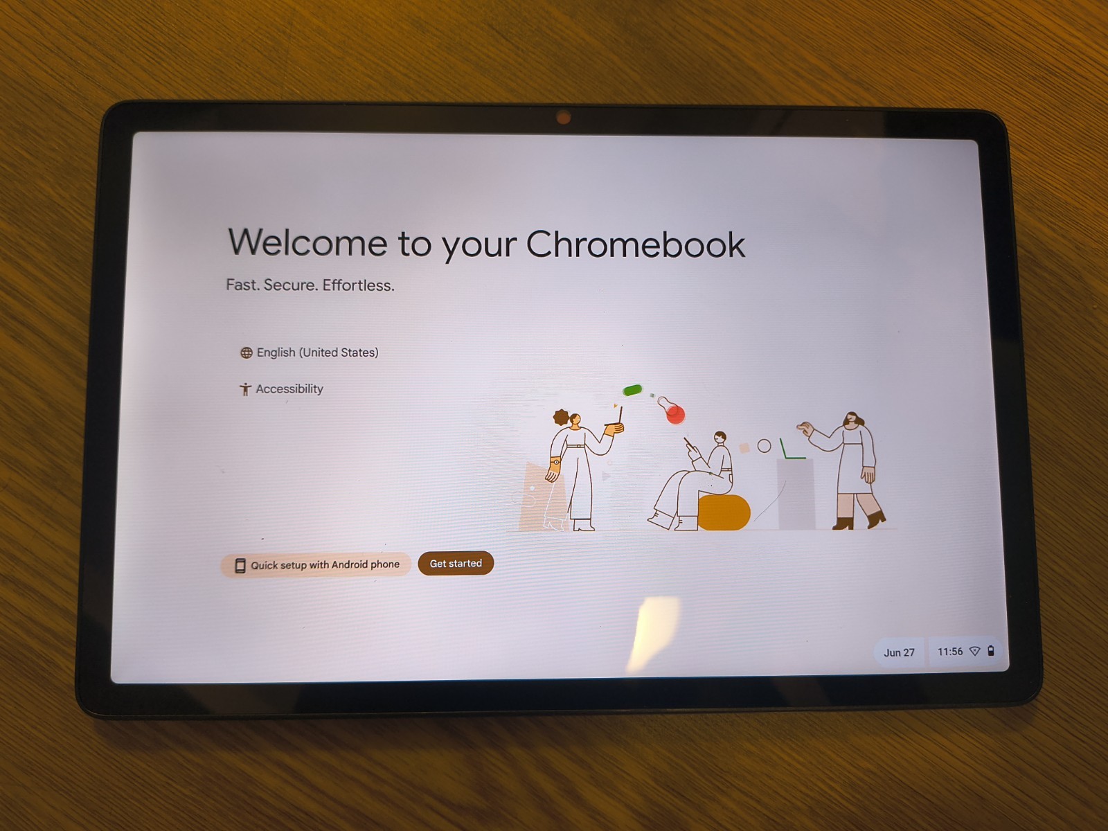 Lenovo – Duet 2-in-1 Chromebook 11″ 2K LCD Touchscreen Laptop