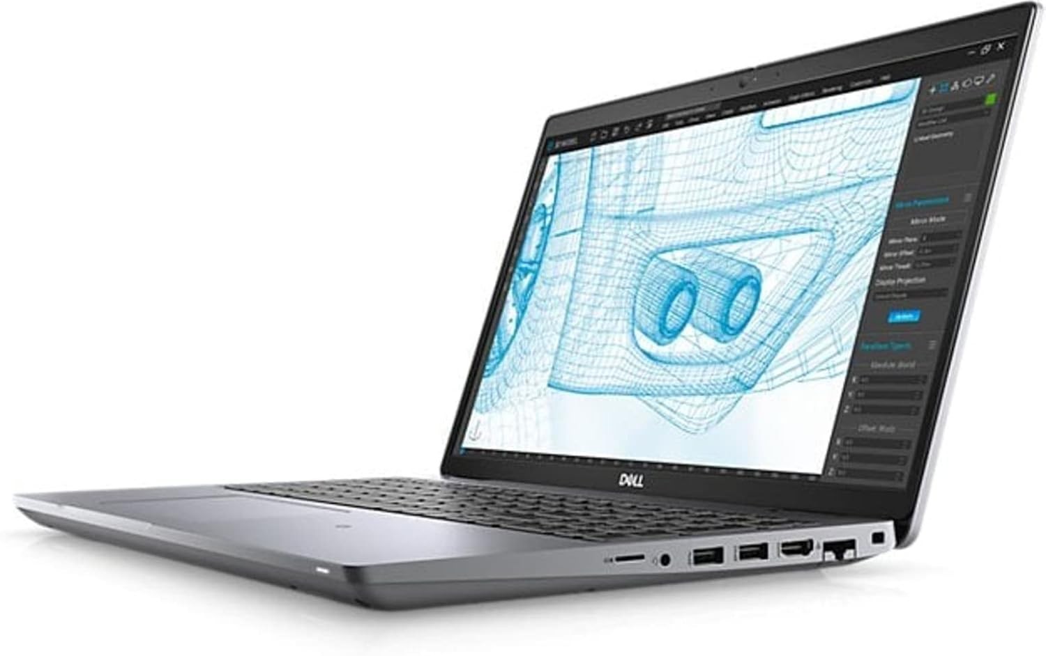Dell Precision 3561 15.6″ Worksation Core i7 2.5Ghz 32GB RAM 512GB SSD T600 Gray
