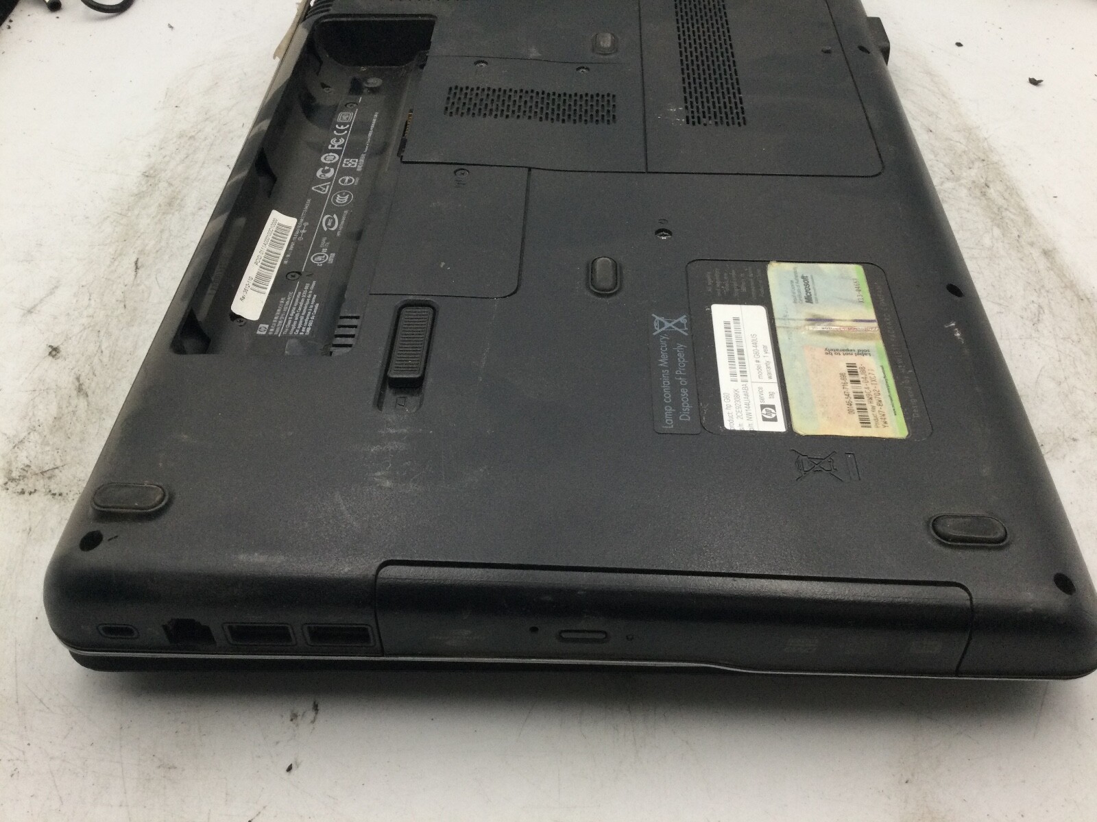 HP G60 LAPTOP – BOOTS TO BIOS – INTEL PENTIUM DUAL CORE – 3GB RAM – READ DESC-BB