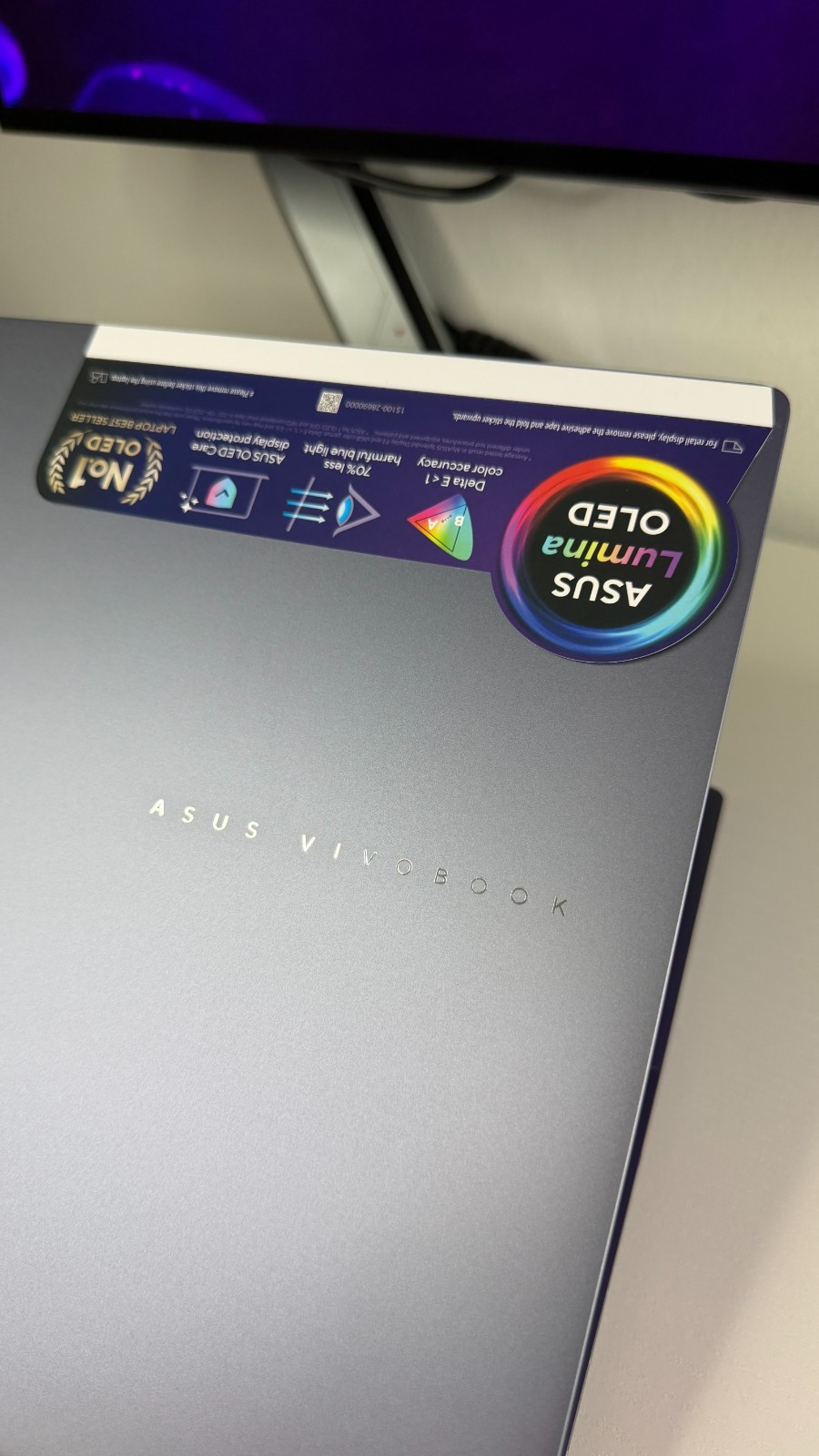 ASUS Vivobook S 16″ 3K OLED Intel Core Ultra 7 255H – 32GB RAM – 1TB SSD Windows