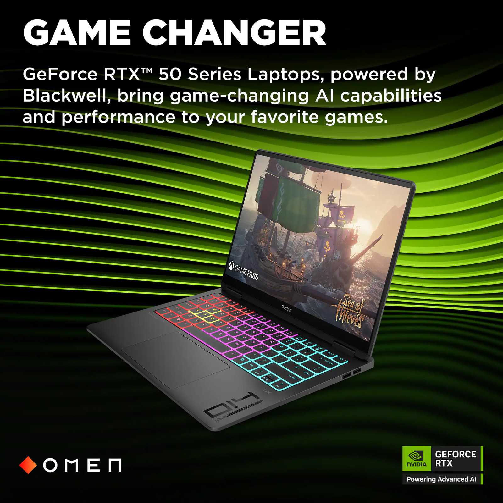 HP OMEN – Transcend 14″ 120Hz 3K OLED Gaming Laptop – Intel Core Ultra 9 (202…