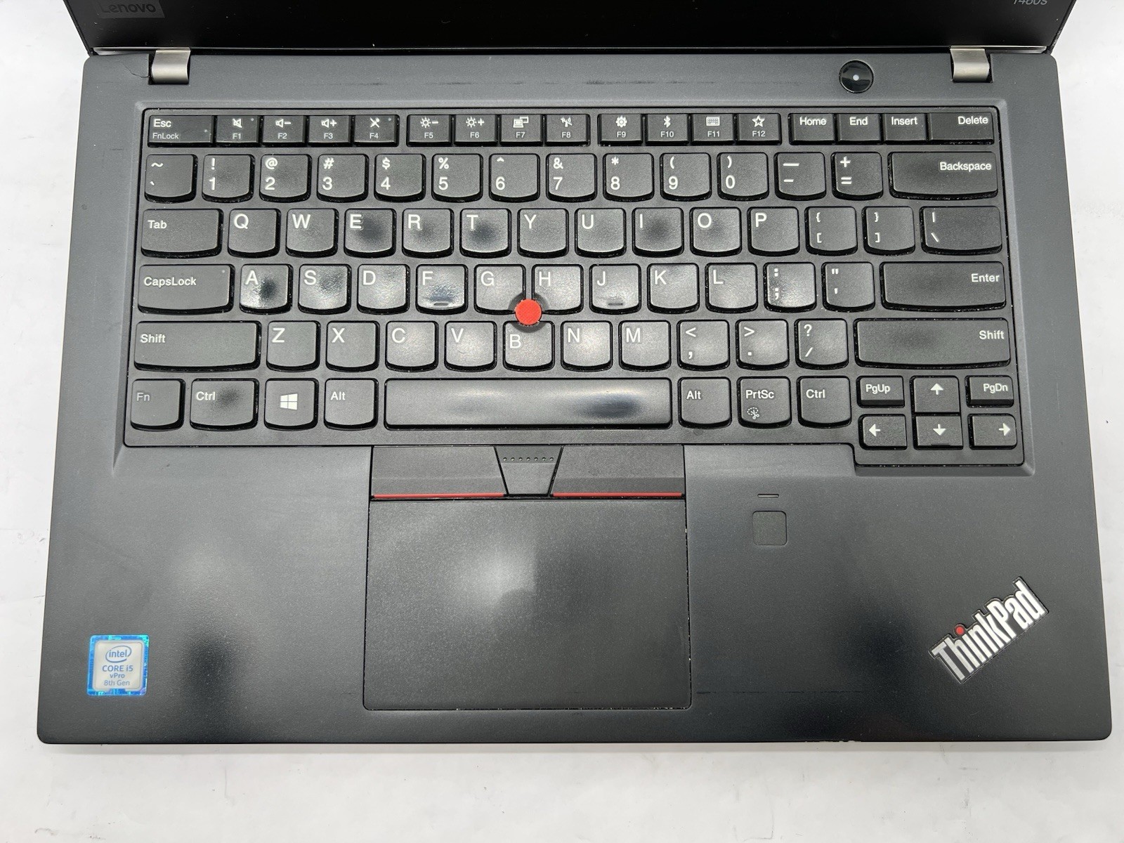 Lenovo ThinkPad T480s, i5-8350U CPU, @ 1.70GHz, 8GB RAM-No HDD/OS/Charger