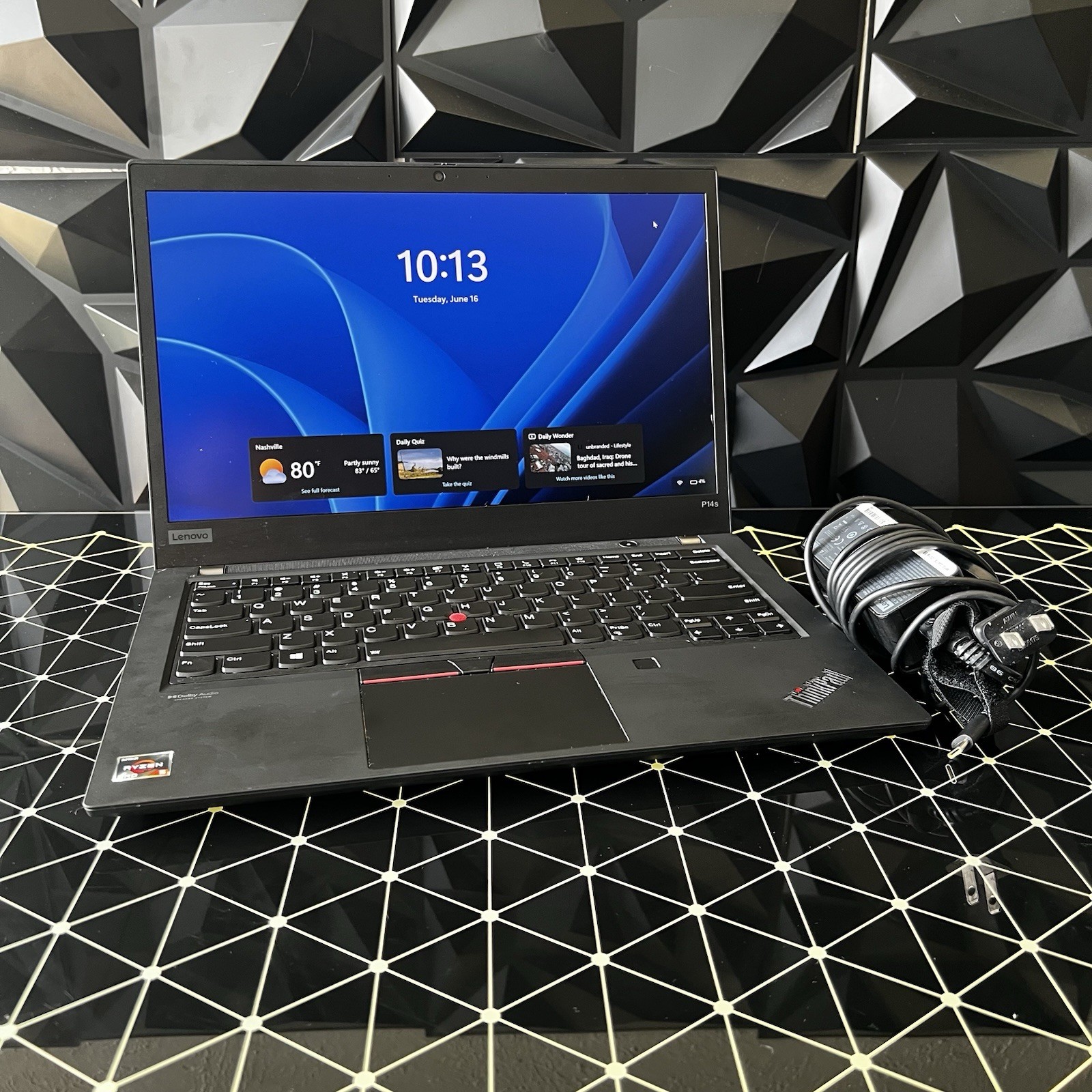 Lenovo ThinkPad P14s Gen 2 14″ Ryzen 5 PRO 5650U 24GB RAM 256GB SSD 4GB Graphics