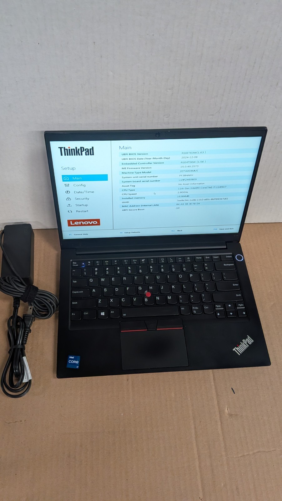 Lenovo ThinkPad E14 Gen 2 14″FHD Intel i7-1165G7 16GB 256GBSSD Win11P AC-Note