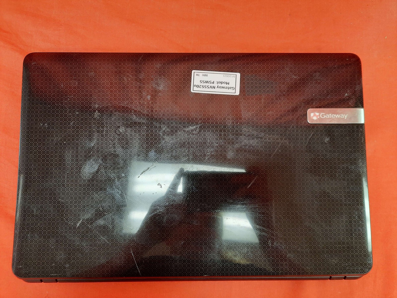 Broken Gateway NV55SO Laptop 15.5 Inch Black Notebook 0309