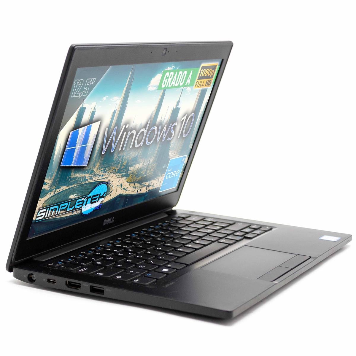 DELL 7280 i5 12.5″ WINDOWS 10 PRO 32GB 2TB LAPTOP LAYOUT ITA FHD