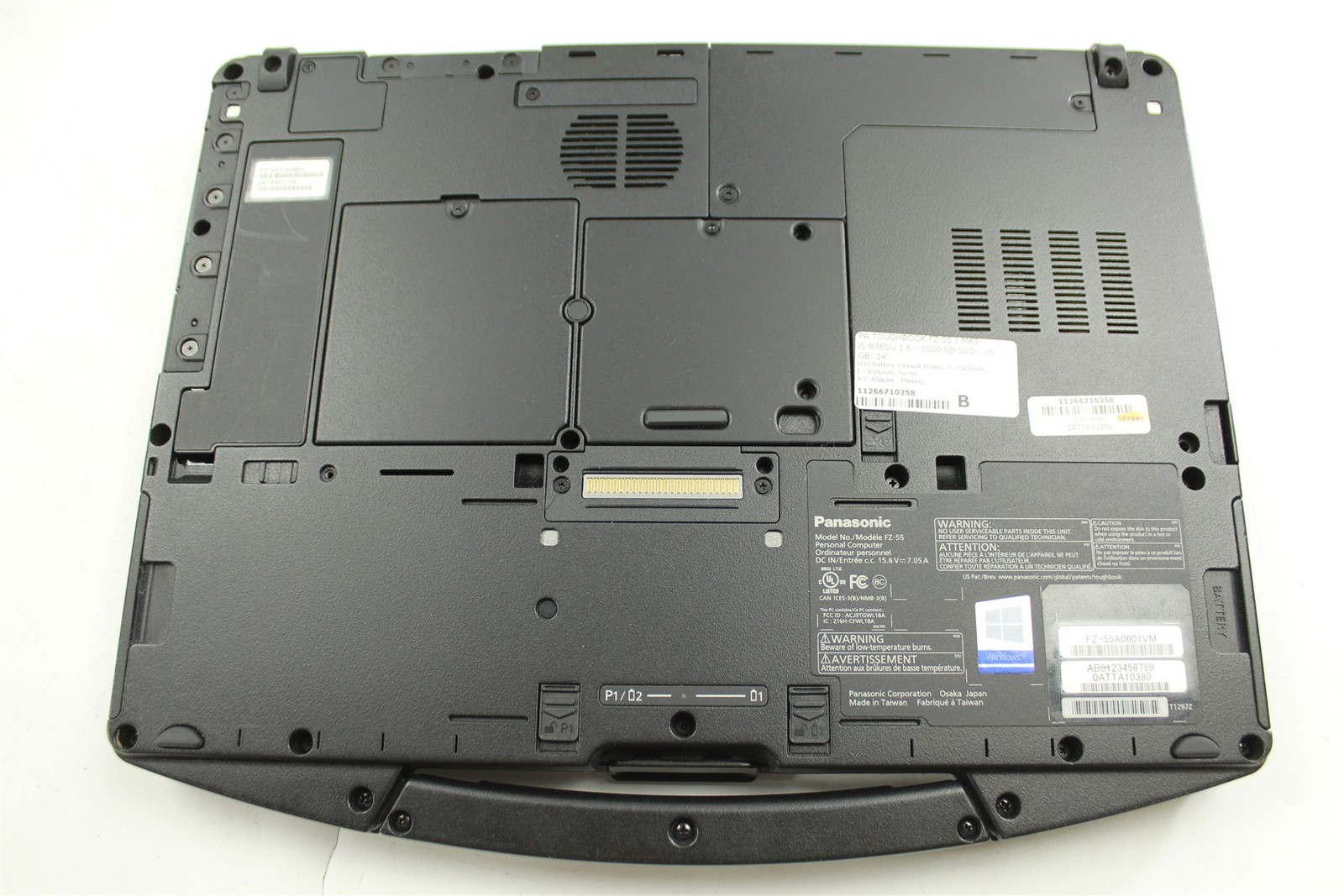 Panasonic Toughbook FZ-55 14″ FHD i5-8365U 1.6GHz 1TB SSD 16GB RAM NO OS