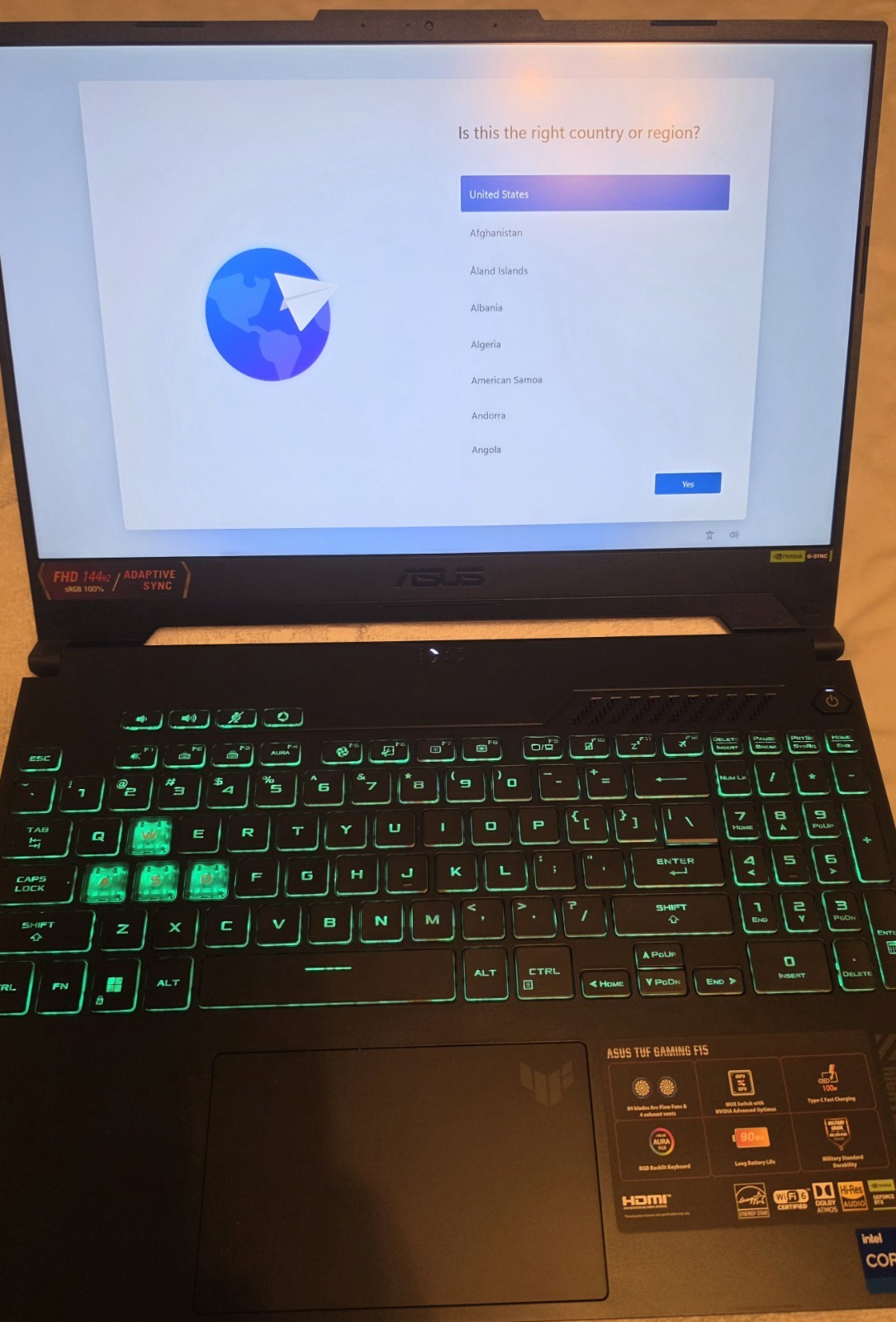 ASUS FX507VV-WS74 TUF Gaming 15.6″ FHD i7-13620H 2.4GHz NVIDIA GeForce RTX 4060