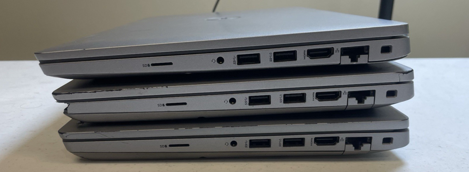 Lot of 3 Dell Latitude 5420/5421 i5 8GB RAM NO SSD BOOTS For Parts or Repair