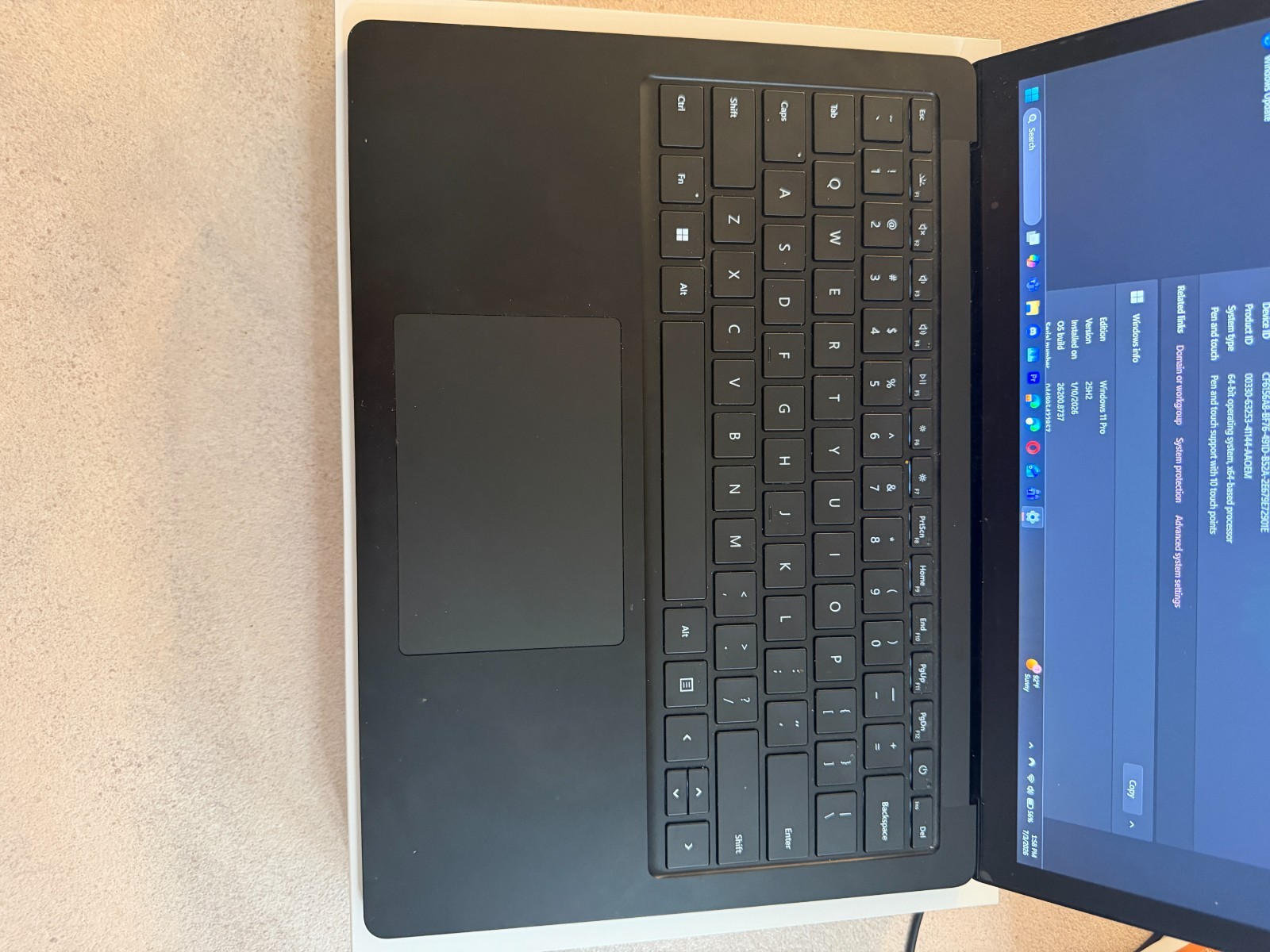 Microsoft Surface Laptop 4 1951 Intel i7-1185G7@3.00GHz 16G 256G Windows11