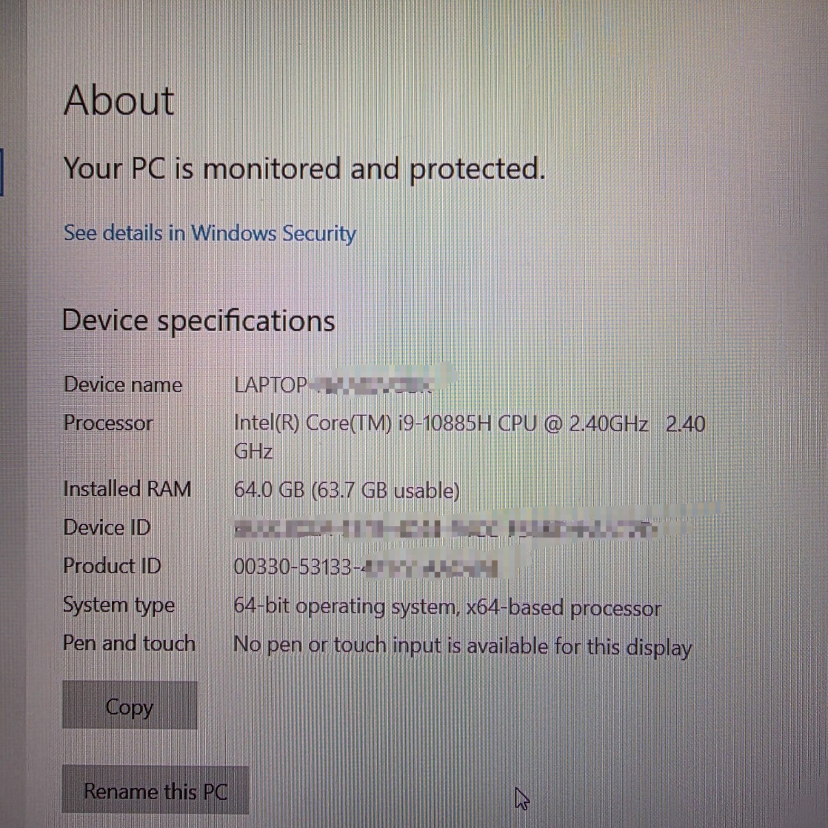 Lenovo ThinkPad X1 Extreme Gen 3 – i9‑10885H / RTX 2080 SUPER Max‑Q / 64GB / 1TB
