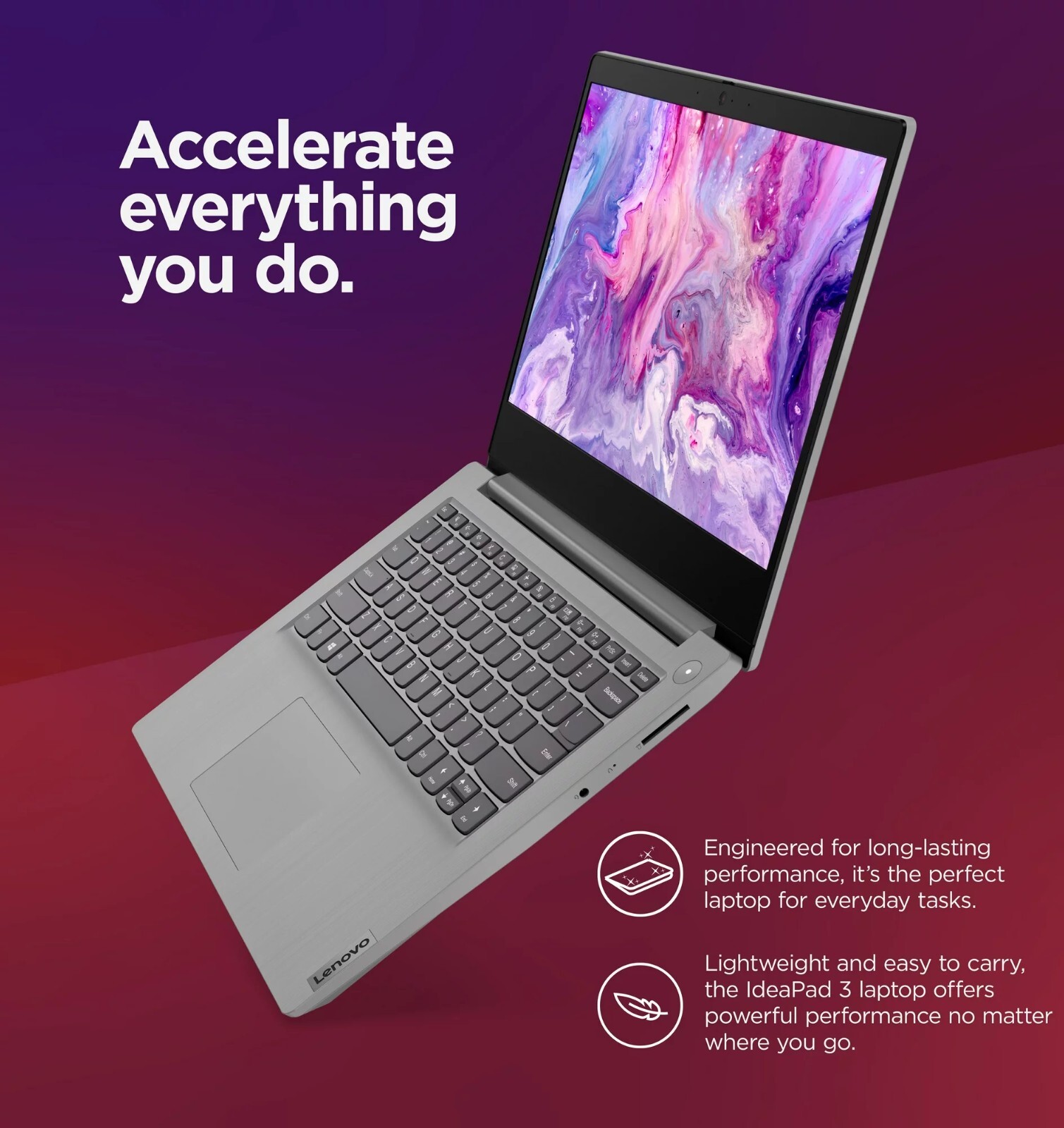 New Lenovo IdeaPad 3 14ITL05 Laptop 128GB i3-1115G4 3GHz 4GB Win 11 Home S Mode