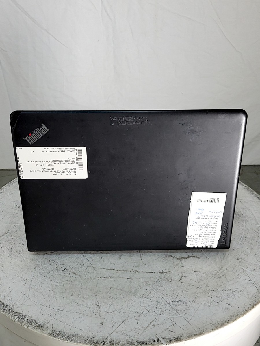LENOVO ThinkPad E475 20H4CTO1WW 14″ Laptop AMD A10-9600P 4GB 256GB SEE NOTES