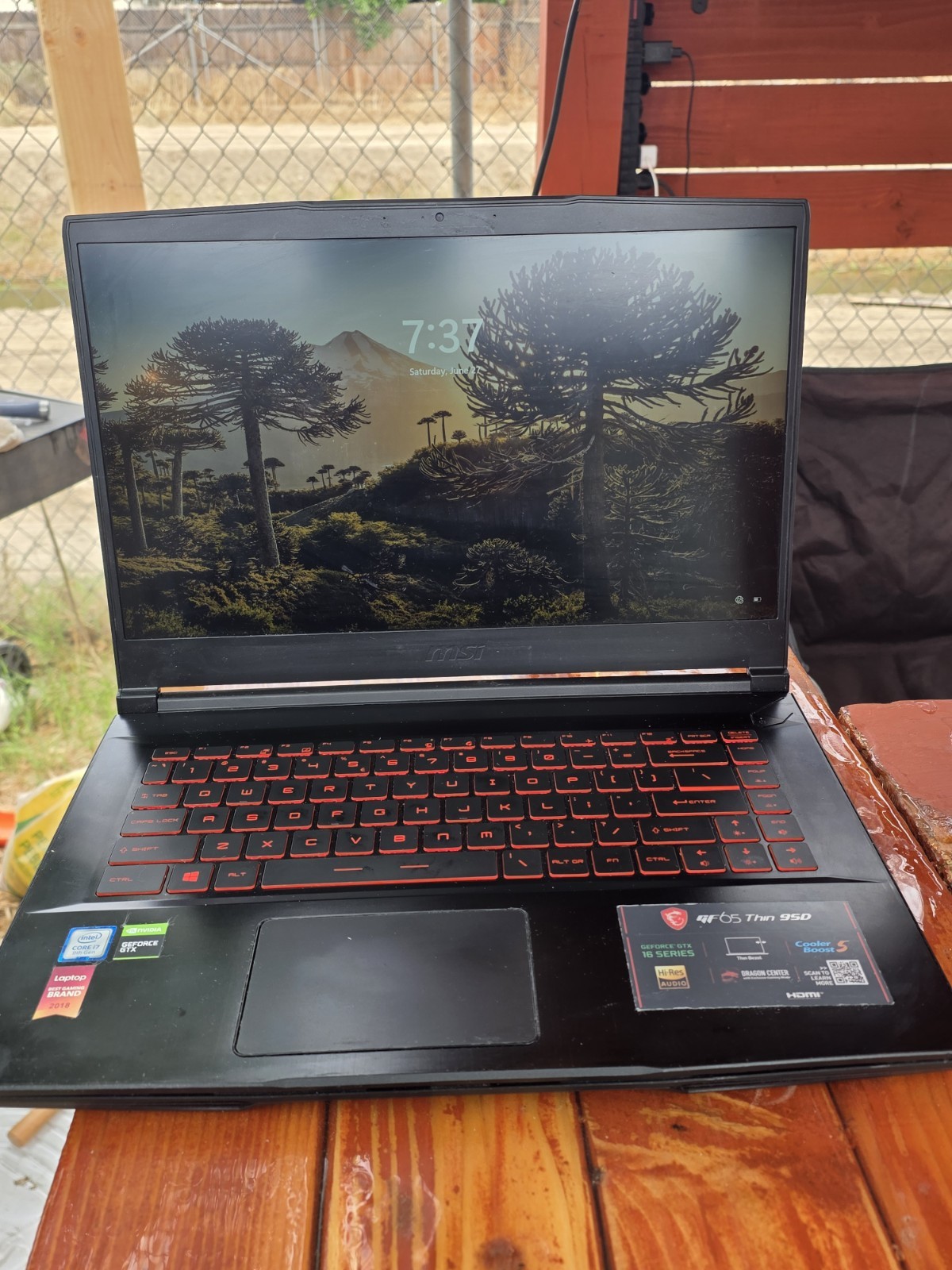 MSI GF65 Thin9SD GamingIntel i7 16GB WD Black Premium NVMe SSD | GTX 1660 Ti 6GB