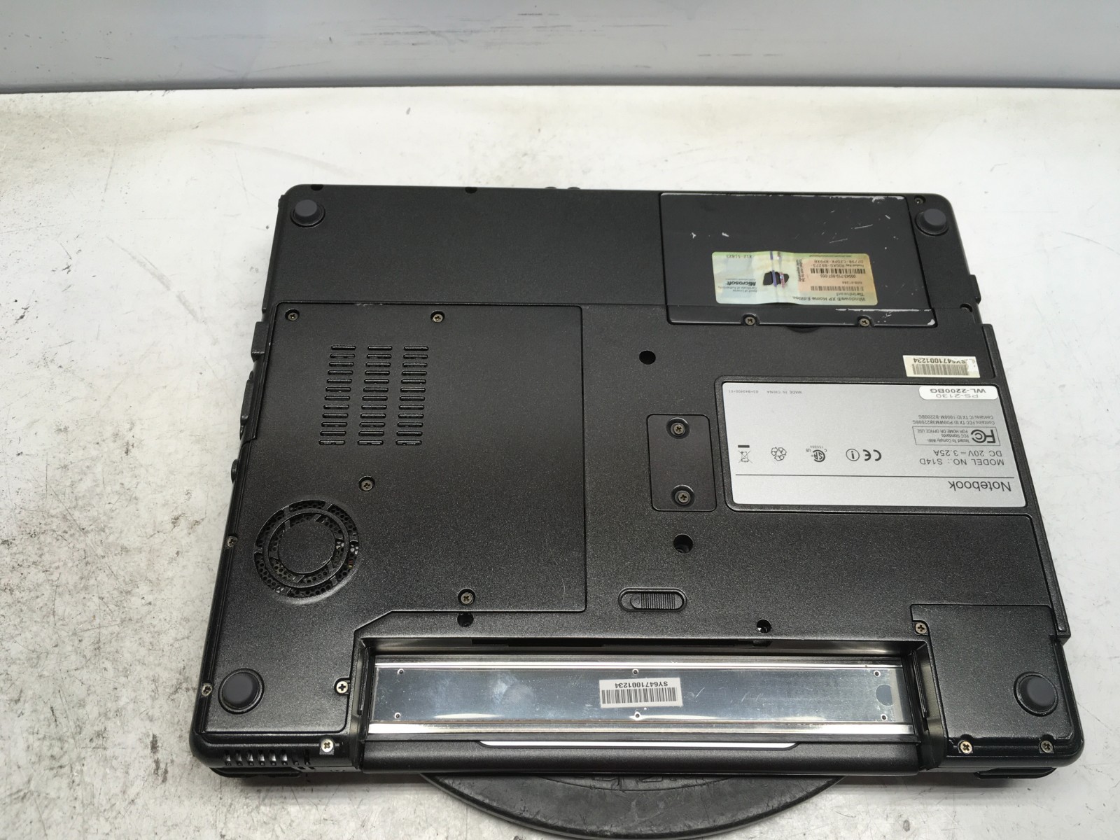 Durabook S14D Intel Pentium M 2.13GHz 1 GB NO HDD
