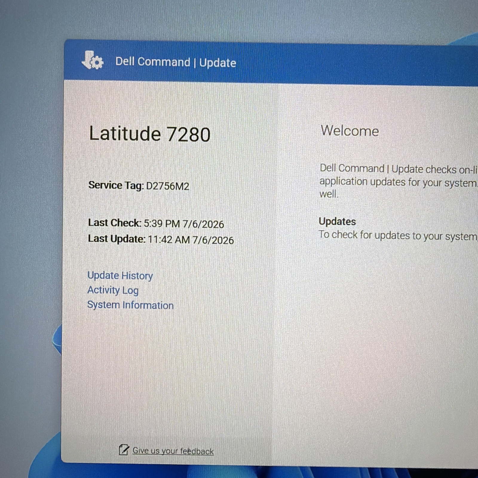 Dell Latitude 7280 Laptop Intel i5-6300U @ 2.40GHz 16GB RAM 128GB SSD