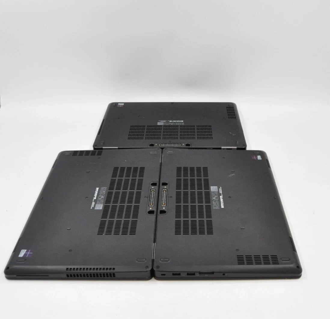 Lot of 3 Dell Latitude E5570 Intel Core i3 i5 6th gen 16GB RAM NO DRIVE