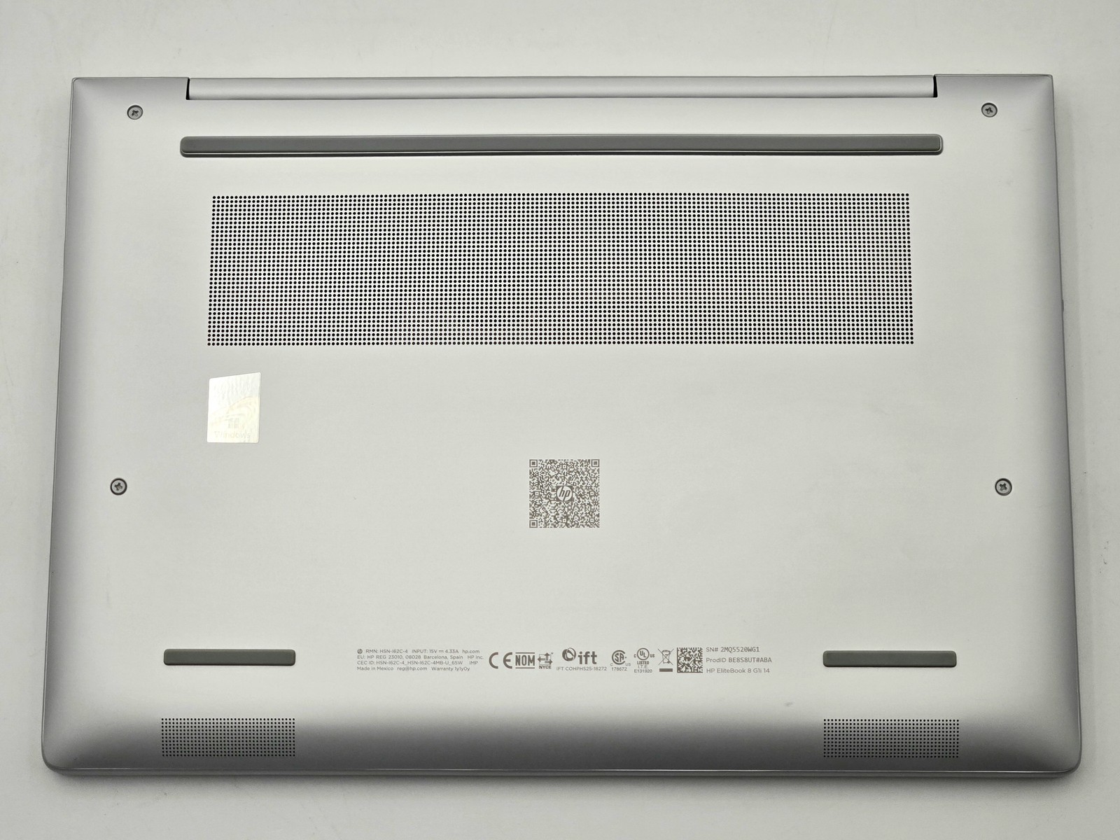 HP EliteBook 8 G1i 14″ FHD+ ULTRA 5 235U 512GB 16GB W11P Backlit FPR Warranty