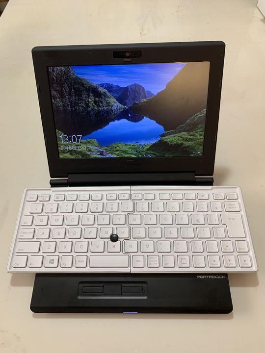 KING JIM PORTABOOK XMC10 Black RAM 2GB 8Inch Win10 Home 64bit Intel Atom Netbook