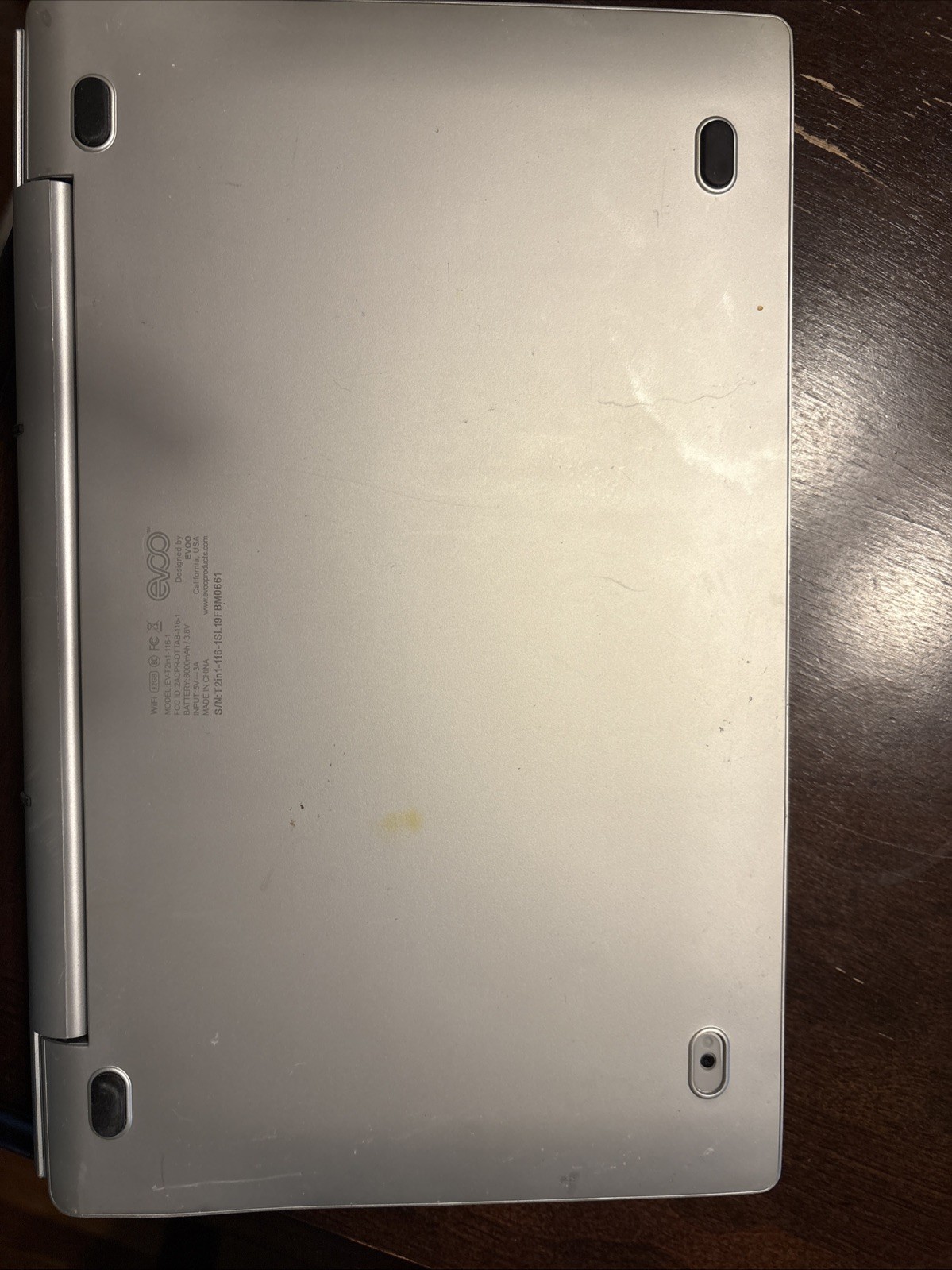 New EVOO TEV-C-116-1-BK, 11.6″ ULTRA THIN LAPTOP 4GB RAM 32GB STORAGE WINDOWS 10