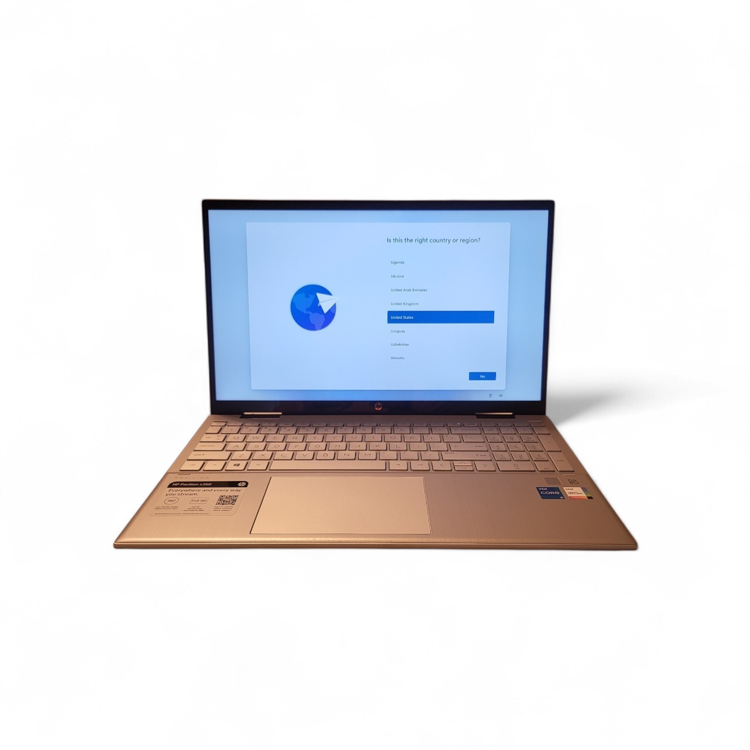 HP Laptop 15-DW3071CL 15.6 LED Windows 11 512GB SSD New Open Box