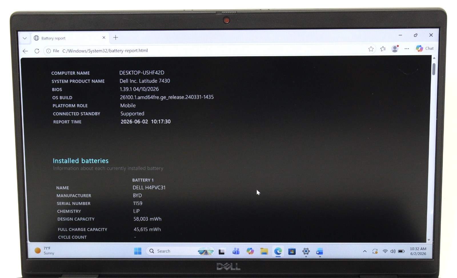 Dell Latitude 7430 14″ 1.6GHz i5-1245U 256GB SSD 16GB RAM Win 11 Pro ; 6180000