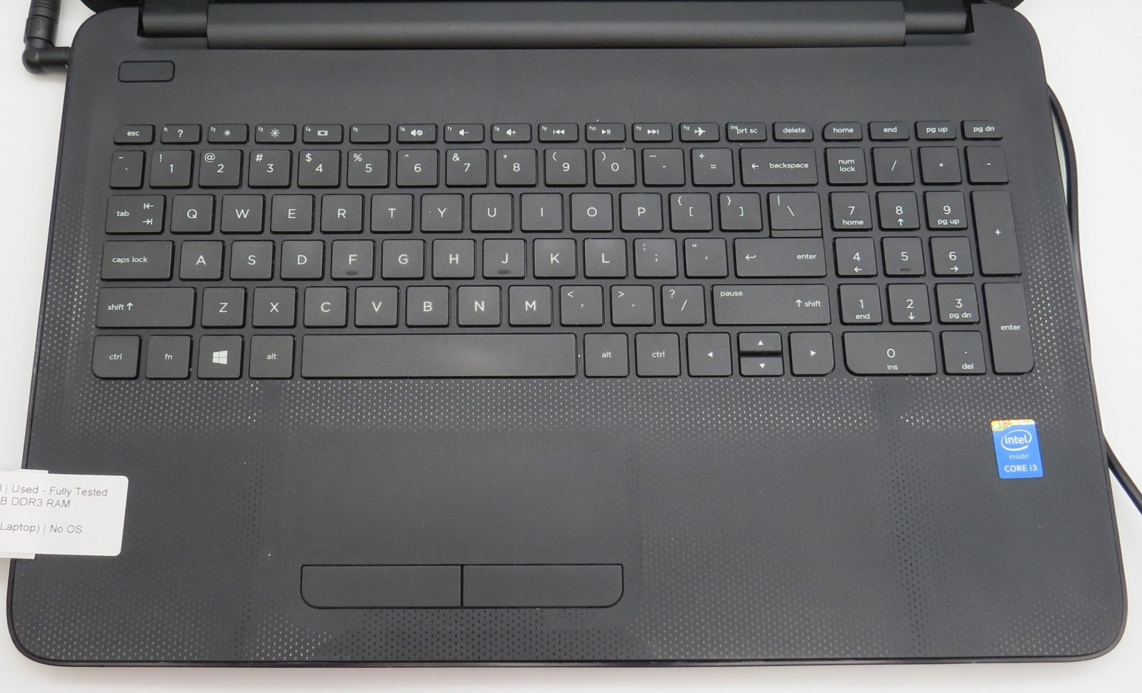 HP Notebook 15-15.6″-i3-5010U@2.1GHz-12GB DDR3 RAM-240GB 2.5 SSD-NO OS