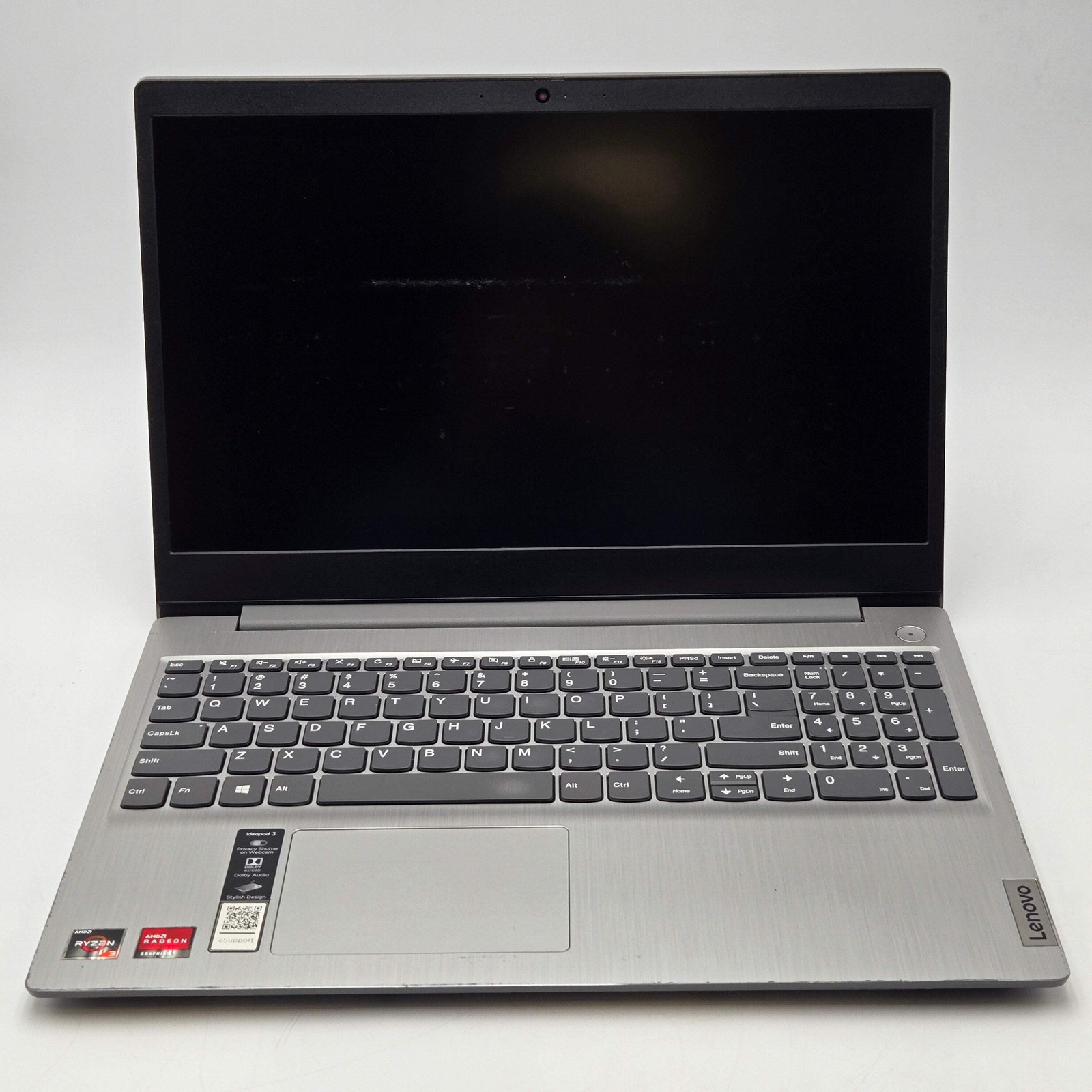 Incomplete Lenovo IdeaPad 3 Laptop Ryzen 3 3250U 8GB RAM *NO SSD or OS*