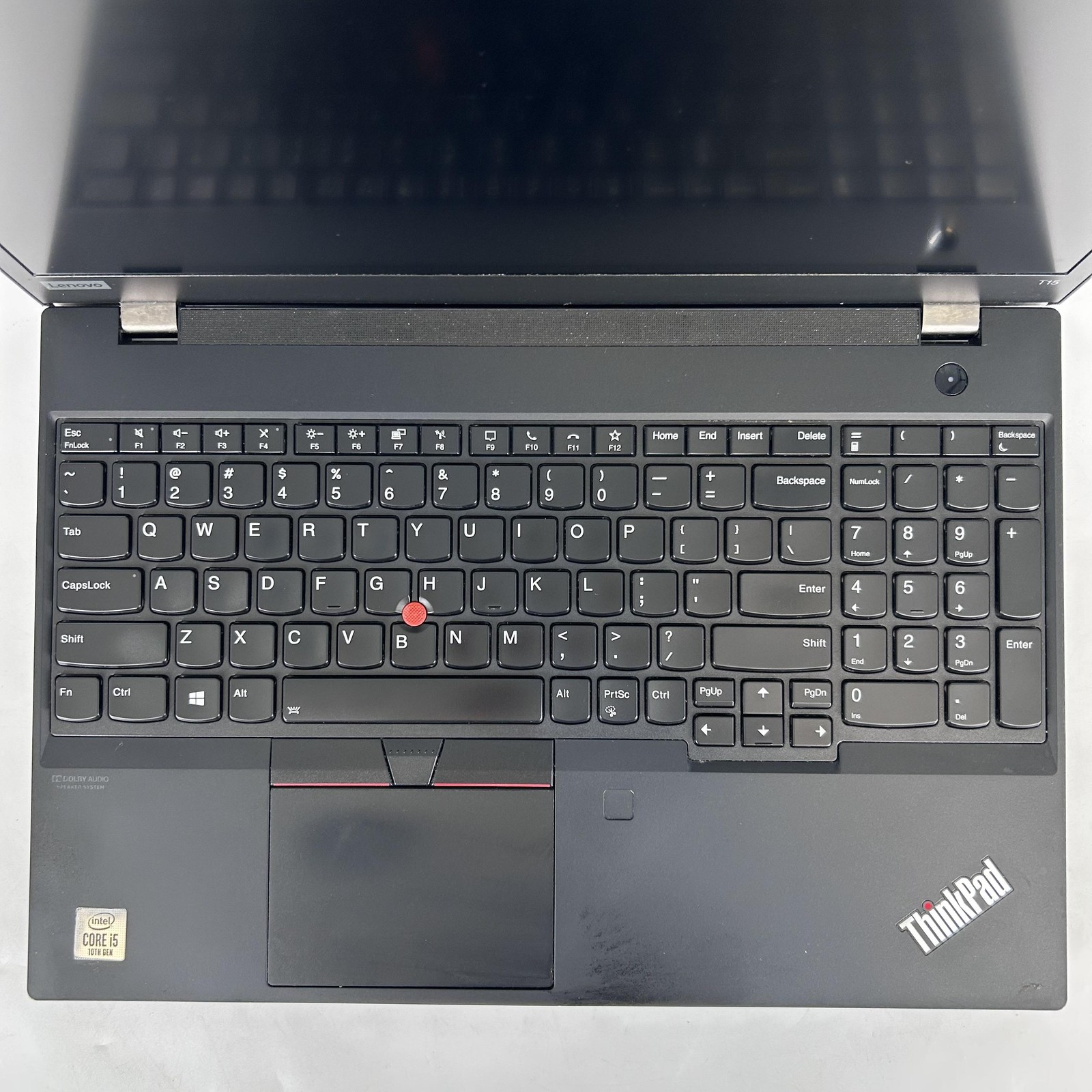 Lenovo ThinkPad T15 Gen 1 FHD i5-10210U 1.60GHz 16GB 512GB SSD STIFF TRACKPAD