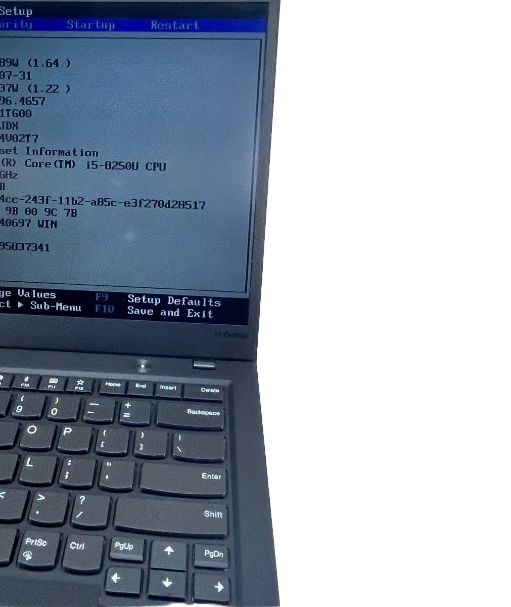 Lenovo ThinkPad X1 Carbon 6th Gen 14″ FHD i5-8250U 1.60GHz 8GB 256GB *Grade C*
