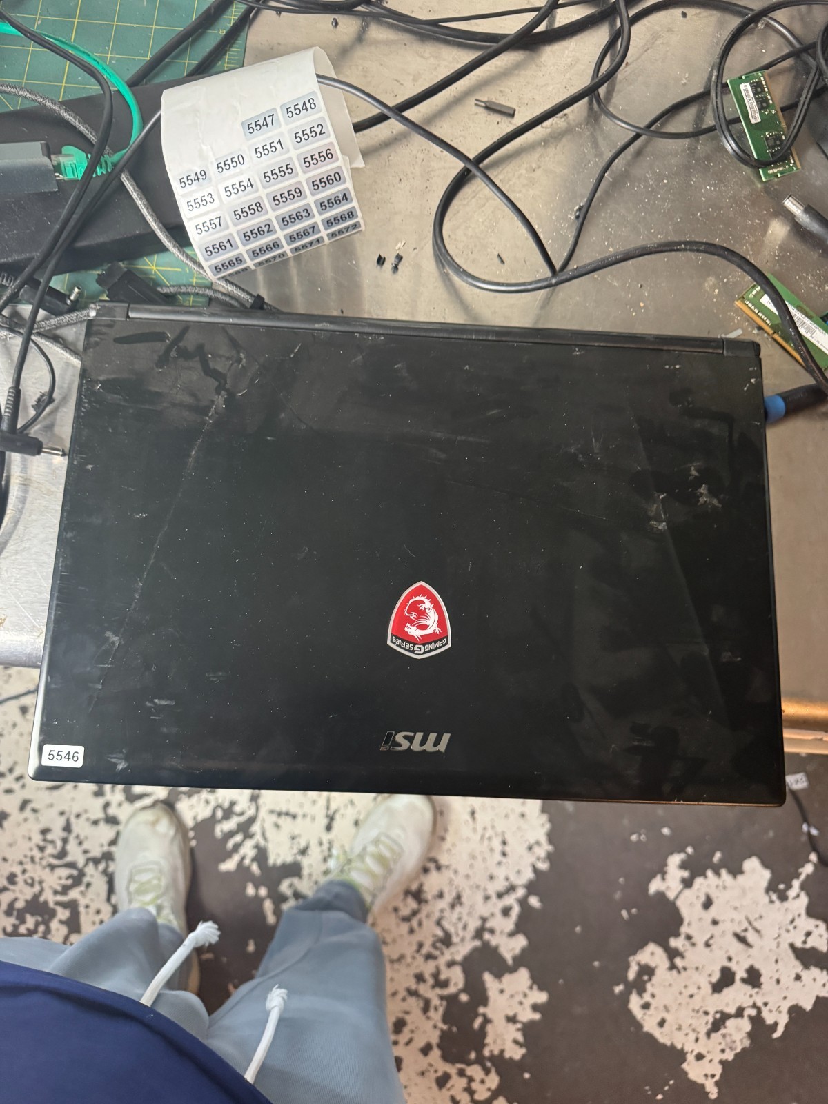 MSI Ghost Pro GS60 i7-4710HQ 8GB RAM 128GB SSD Laptop *READ #5546
