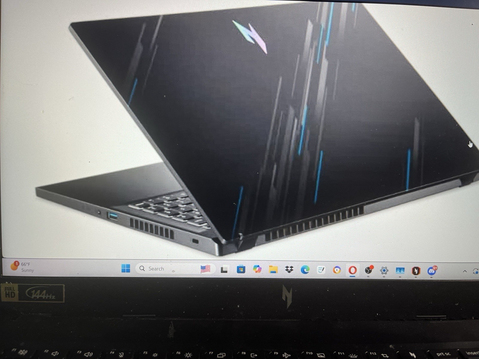 Acer Nitro V 15 Gaming Laptop, RTX 4050, 16GB RAM, 512GB SSD, 15″ FHD, Wi-Fi 6