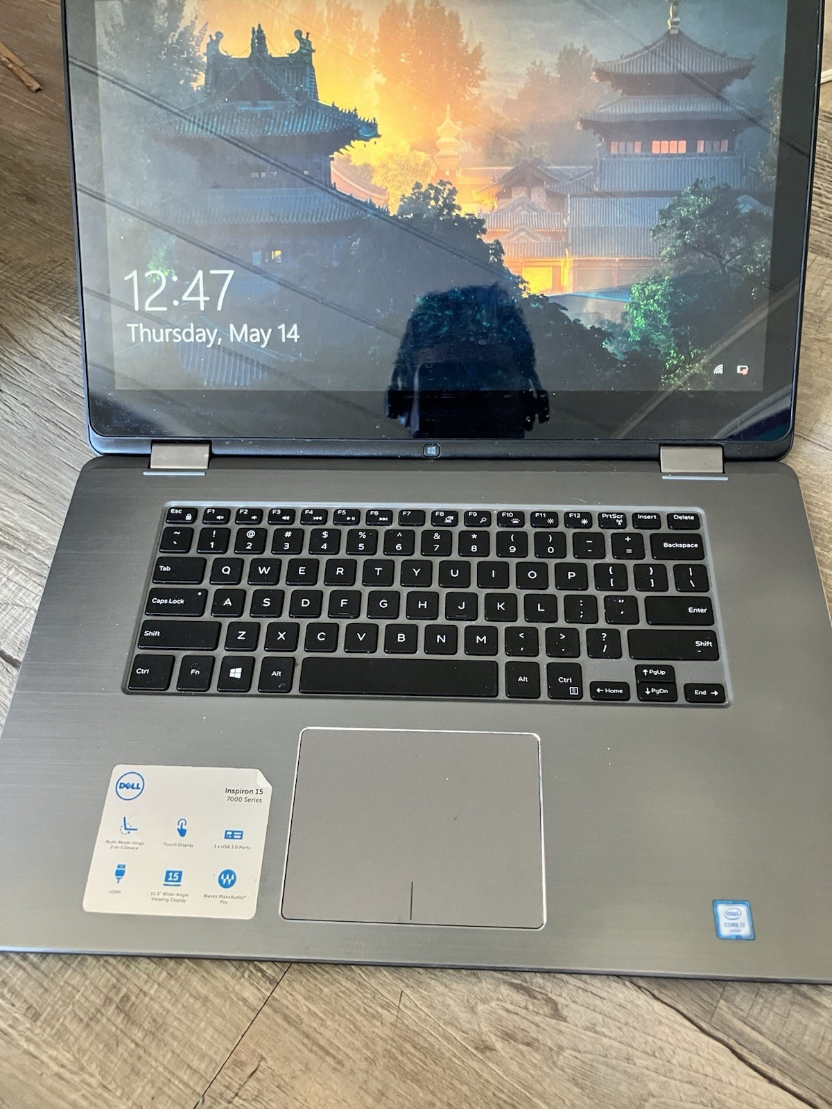 DELL INSPIRON 15-7000 LAPTOP COMPUTER INTEL CORE i7-6500U 2.50GHz 8 GB RAM 238GB