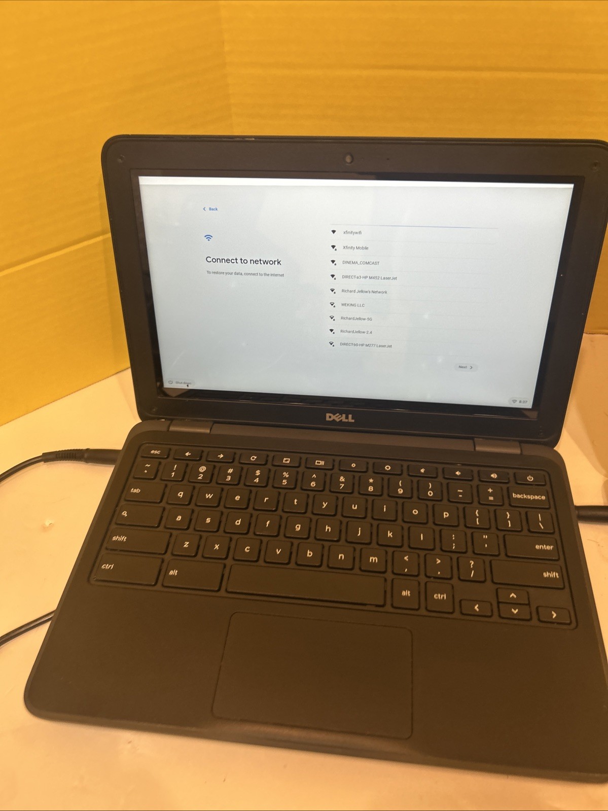2 Dell Chromebook 3180 Touchscreen ISSUES Chrome OS Tested Working NO Battery