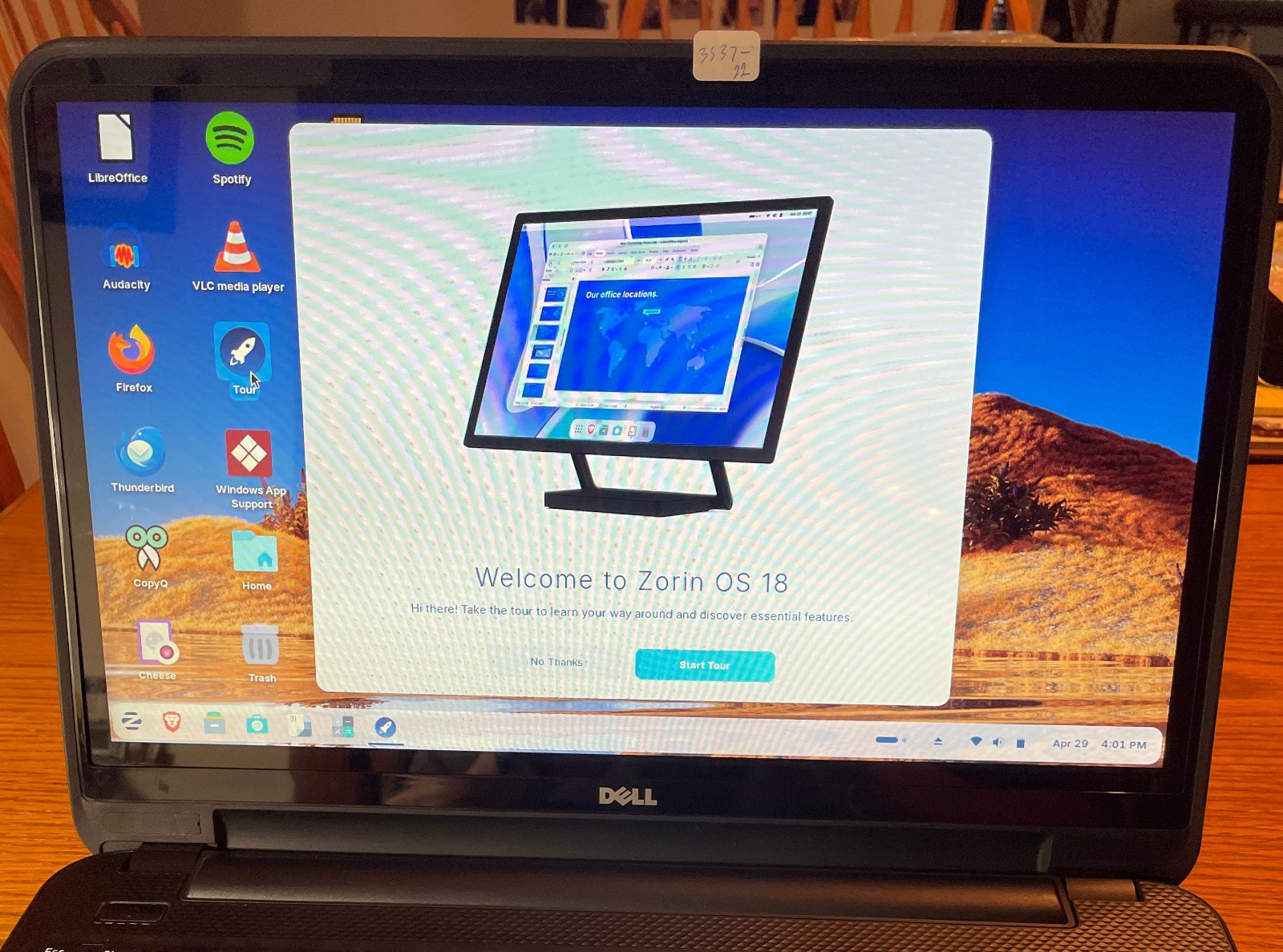 DELL INSPIRON 15-3537 Laptop 15″ *TOUCH* i7 256gb+1tb Linux Zorin 18-extras-18