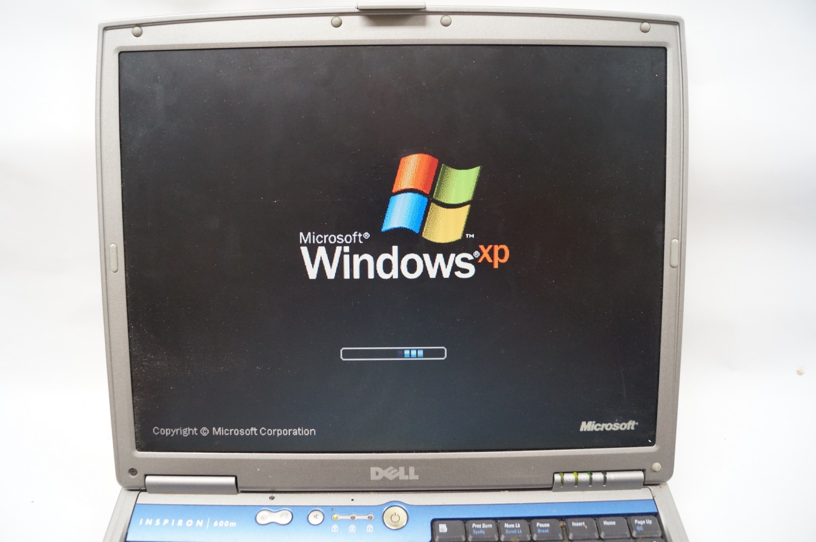 Dell Inspiron 600M PP05L 14″ 1.5GHz 256MB WinXP Mem w Charger WORKING PoR B151