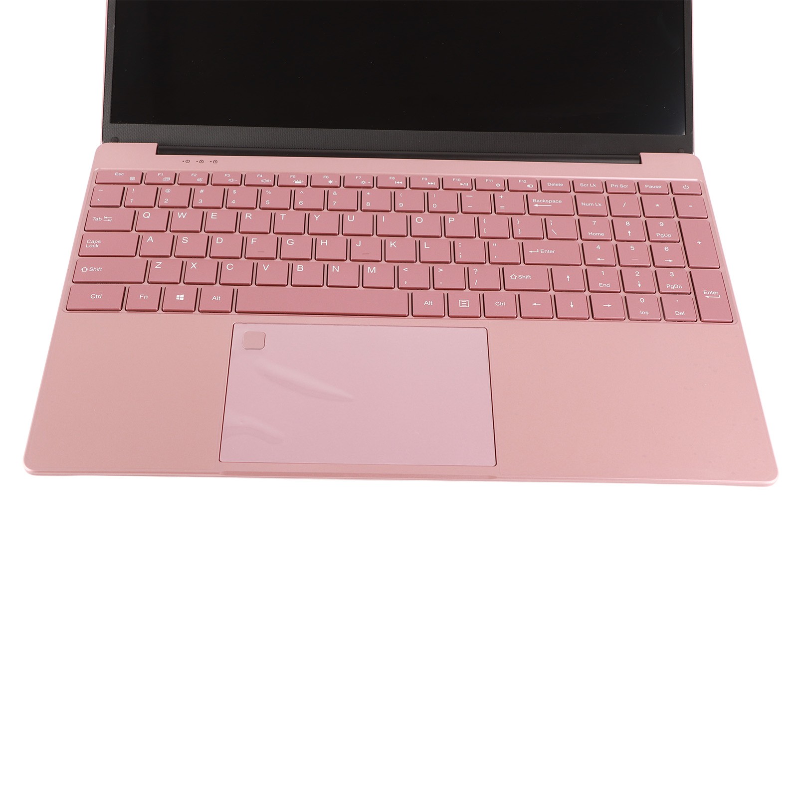 Pink Laptop 15.6 Inch Quad Core CPU Fingerprint Reader For Business Popular